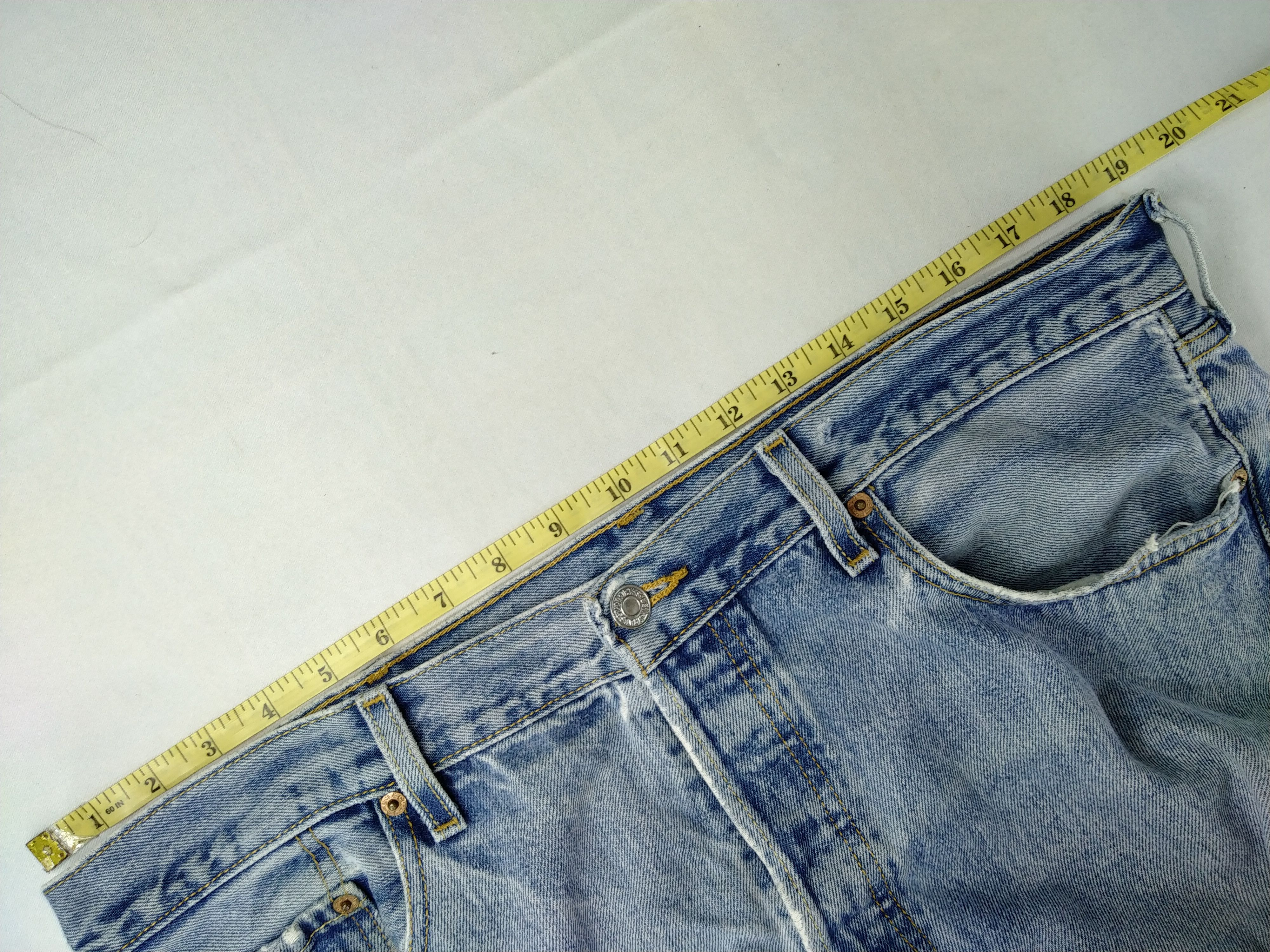 Levi's Light Wash Vintage Levi's 501 Denim 38 x 29.5 -JN745 Size US 38 / EU 54 - 5 Thumbnail