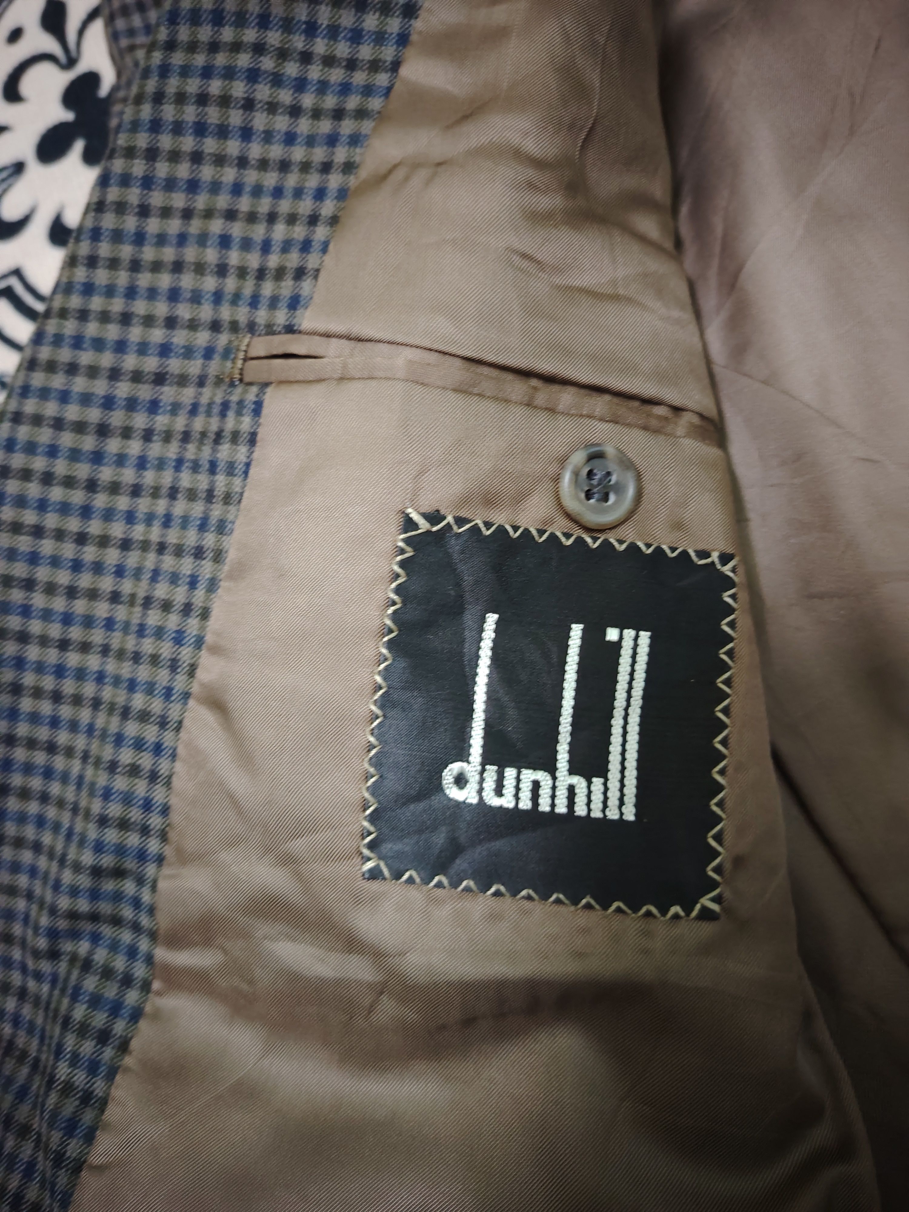 Alfred Dunhill Dunhill Wool Plaid Super 100's Fine Worsted Coat Blazer Size US M / EU 48-50 / 2 - 4 Thumbnail
