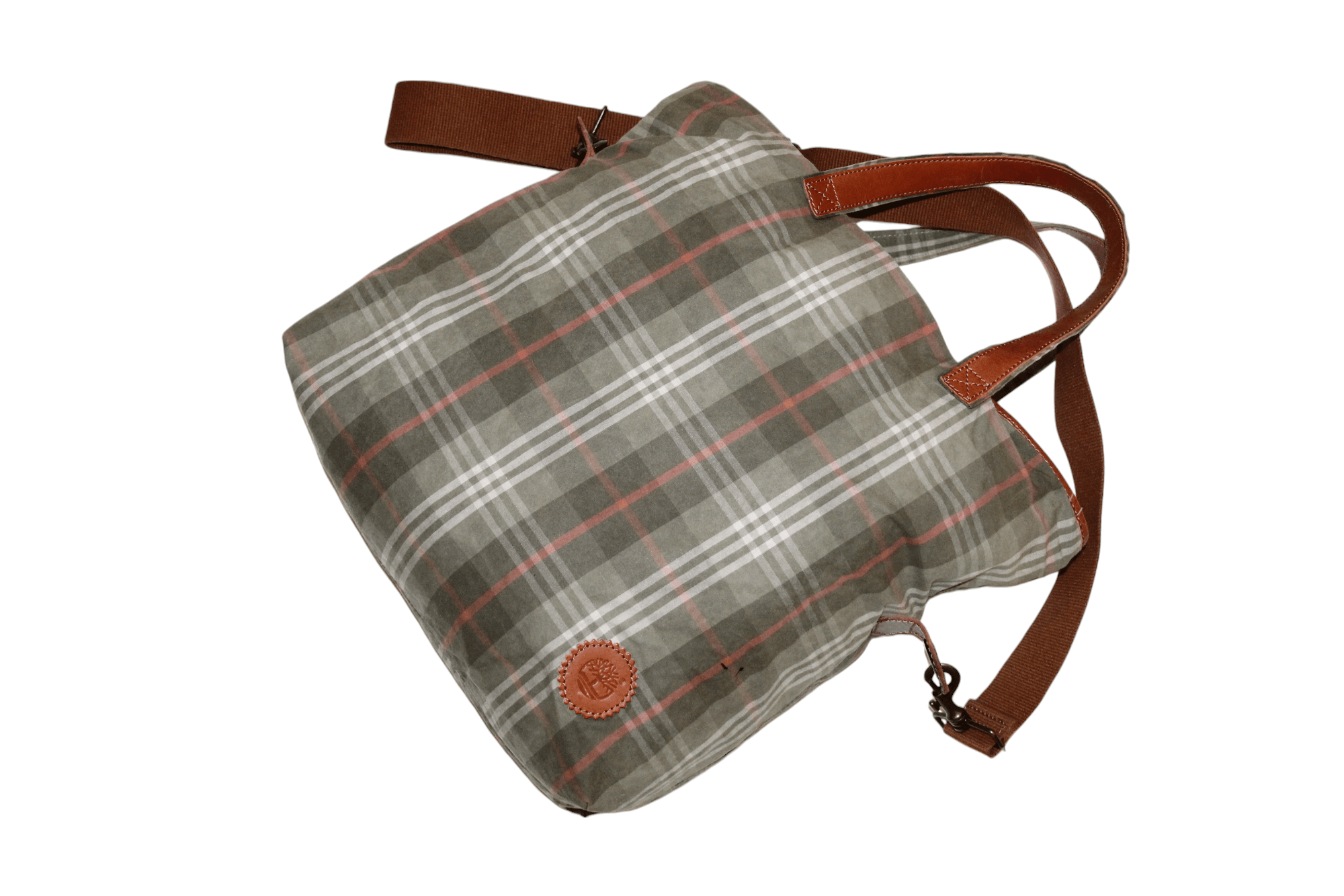 Timberland 90's Timberland Tartan Canvas crossbody bag. made in italy Size ONE SIZE - 3 Thumbnail