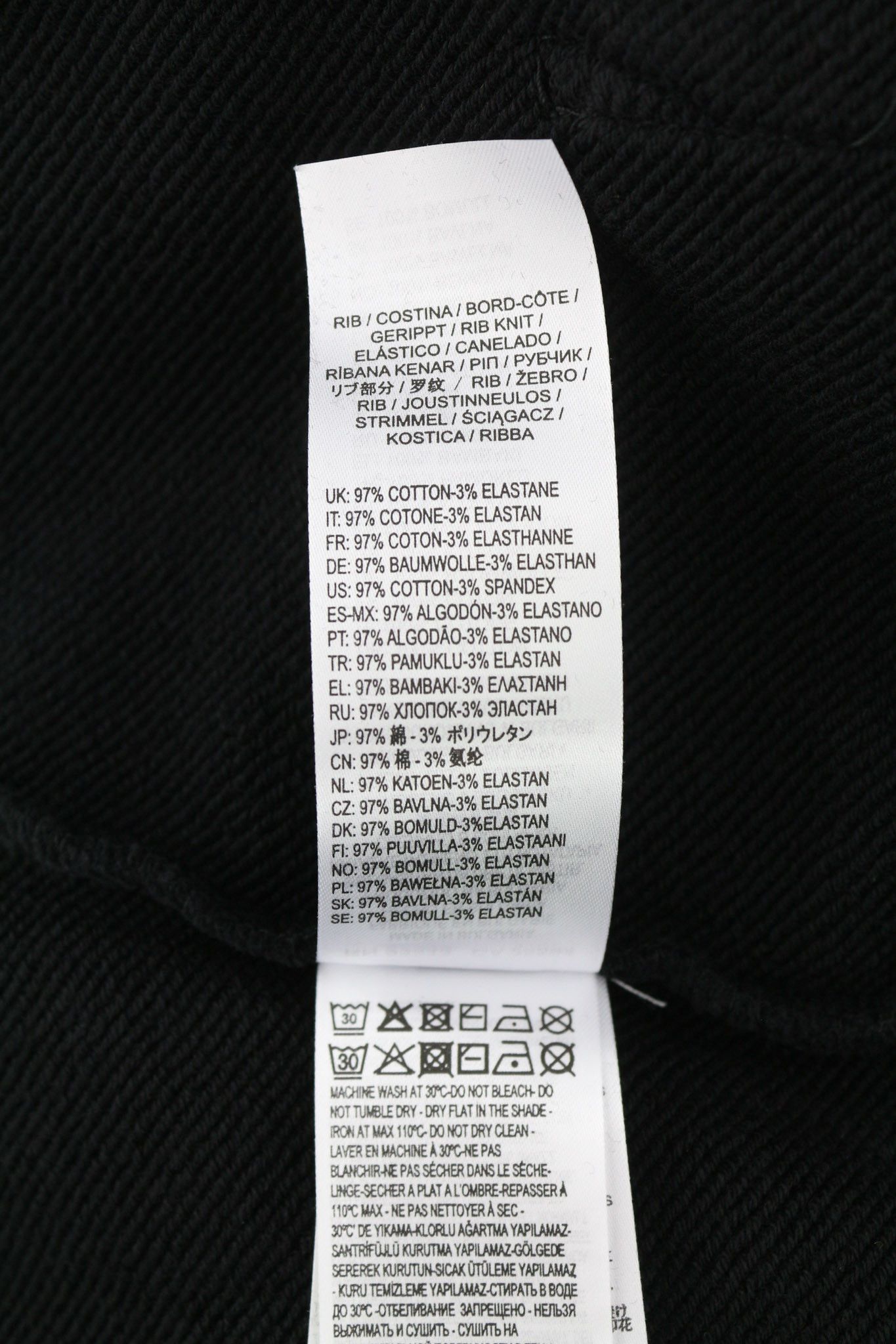 Diesel S-GIRK-HOOD-B4 S Black Oversized Hoodie 40116 Size US S / EU 44-46 / 1 - 9 Thumbnail