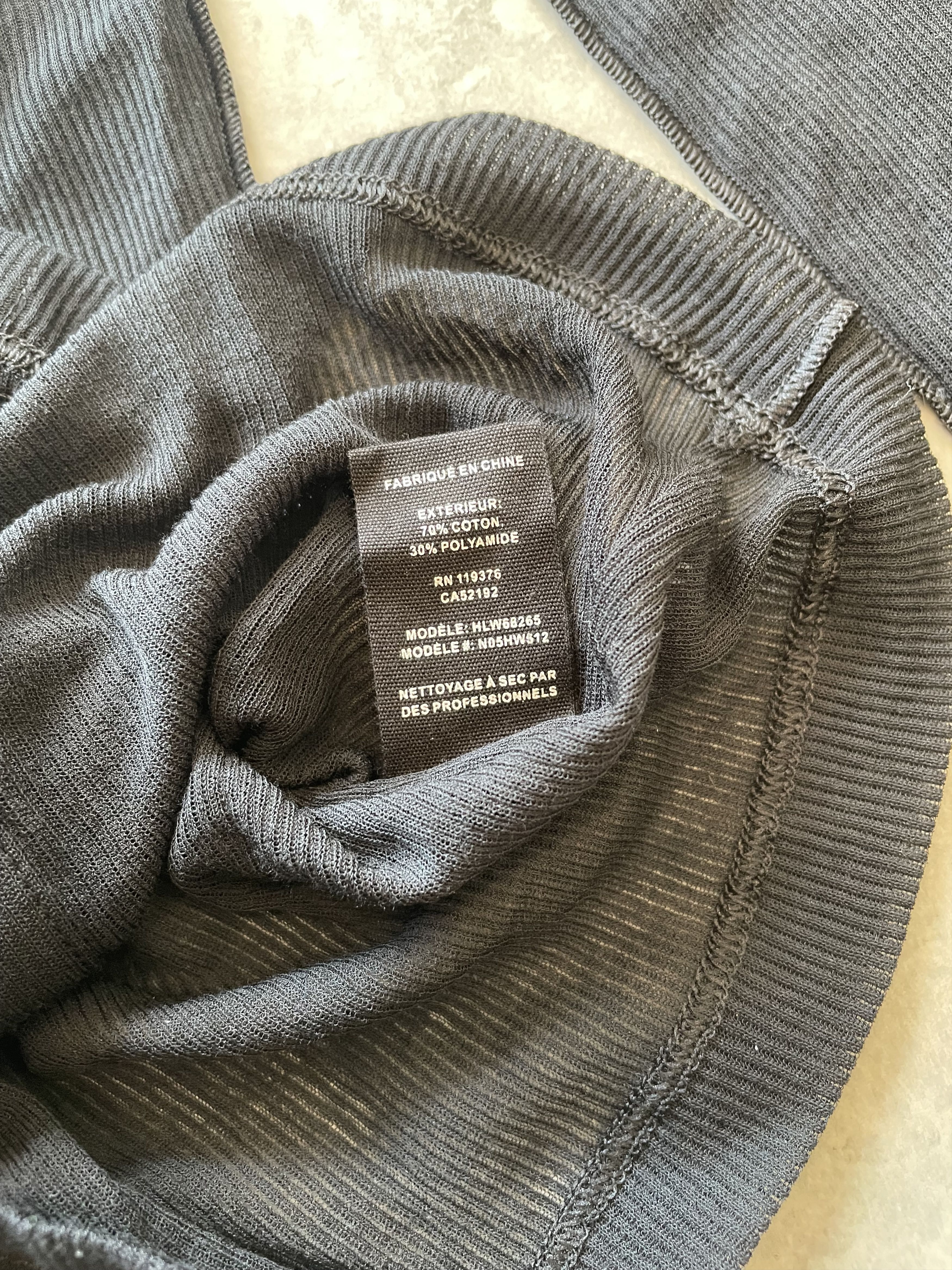 Helmut Lang Helmut Lang - Sheer Rib Shirt Size XS / US 0-2 / IT 36-38 - 4 Thumbnail