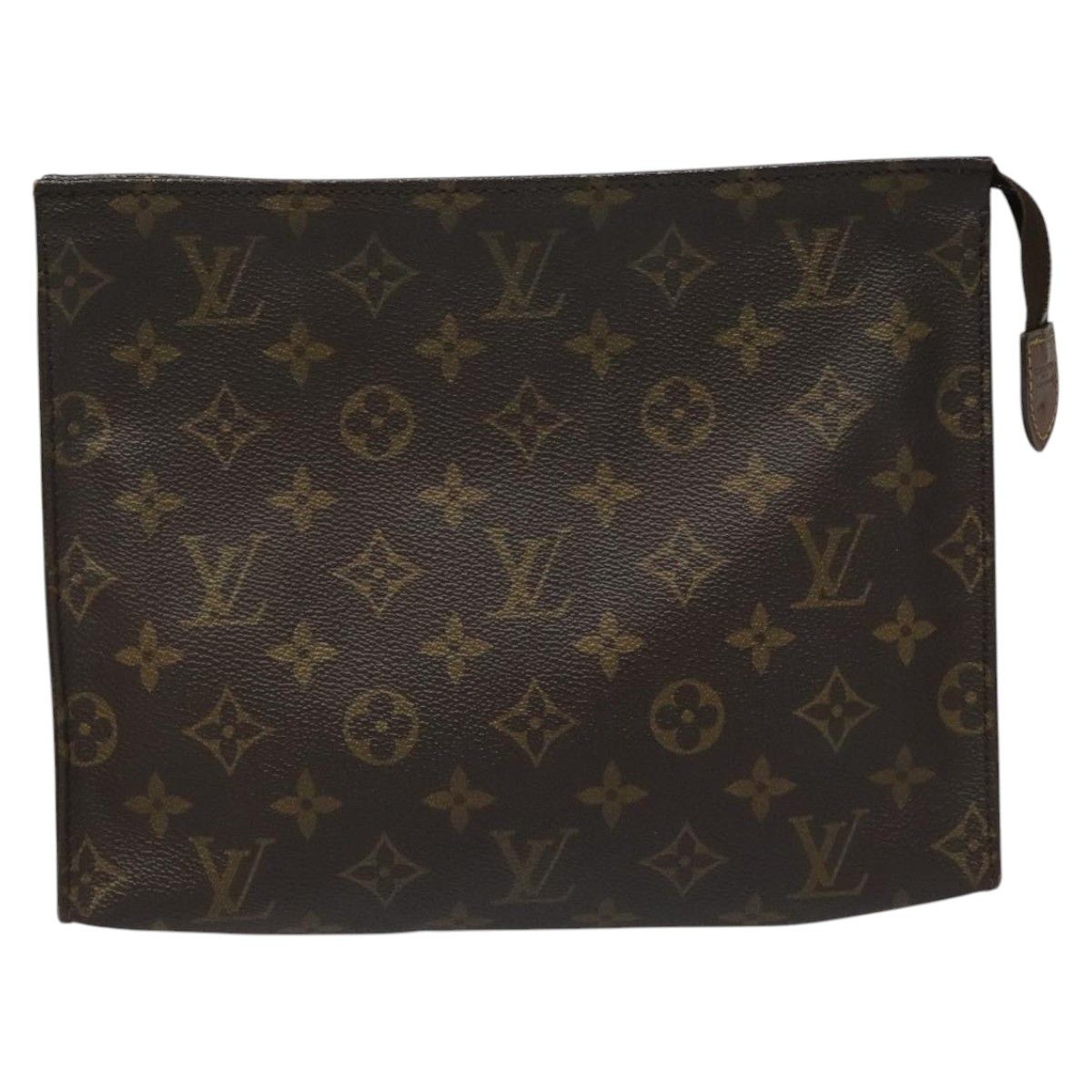 Louis Vuitton Poche Toilette Brown Canvas Clutch Bag (Pre-Owned) Size ONE SIZE - 1 Thumbnail