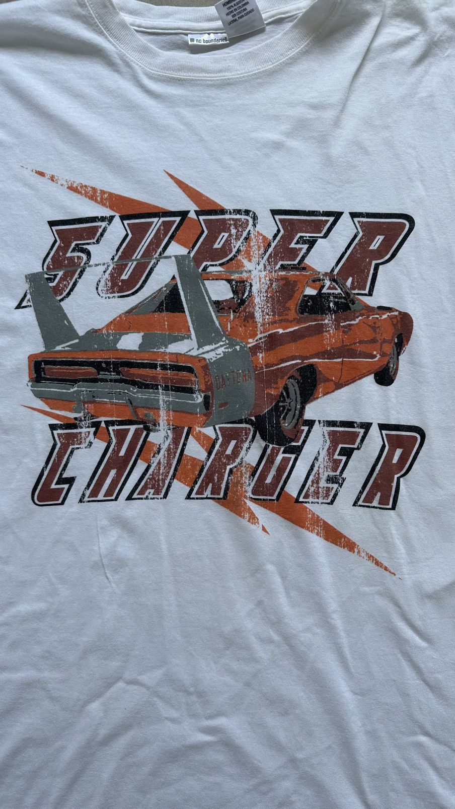 Other NO BOUNDARIES SUPER CHARGER RACING CAR TEE Size US XXL / EU 58 / 5 - 2 Thumbnail