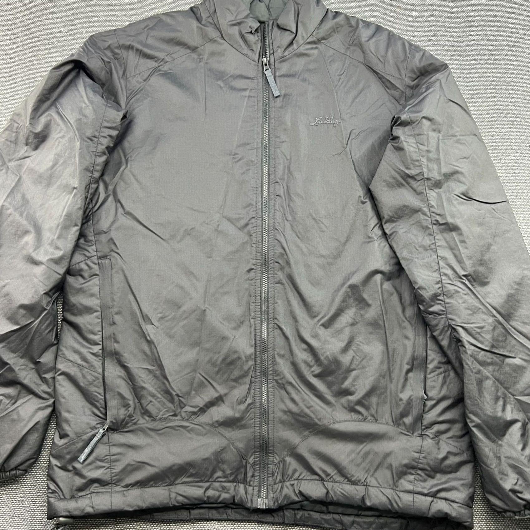 Vintage VINTAGE Lundhags Viik Jacket Mens Small Gray Polartec Full Zip Windbreaker Hoodie Mens Sm Gray Regular S ZIP Size US S / EU 44-46 / 1 - 2 Thumbnail