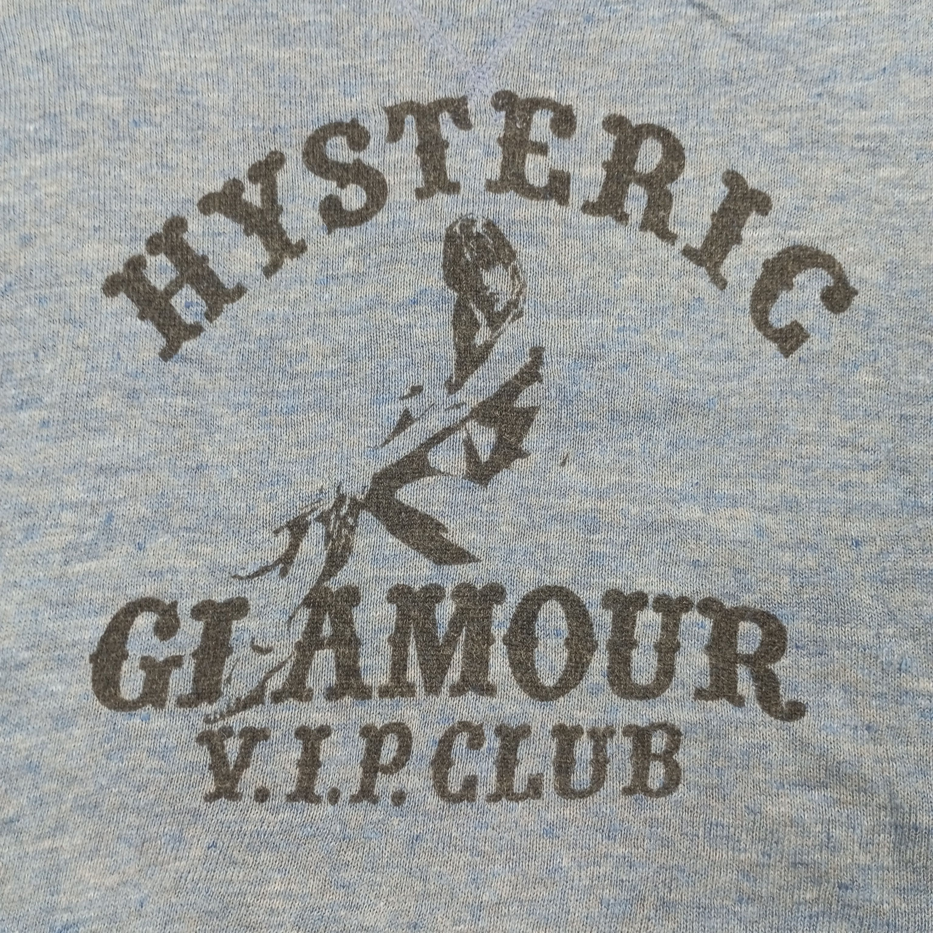 Hysteric Glamour × Japanese Brand × Vintage Hysteric Glamour Japanese Brand Crop Top Tshirt Size L / US 10 / IT 46 - 2 Thumbnail