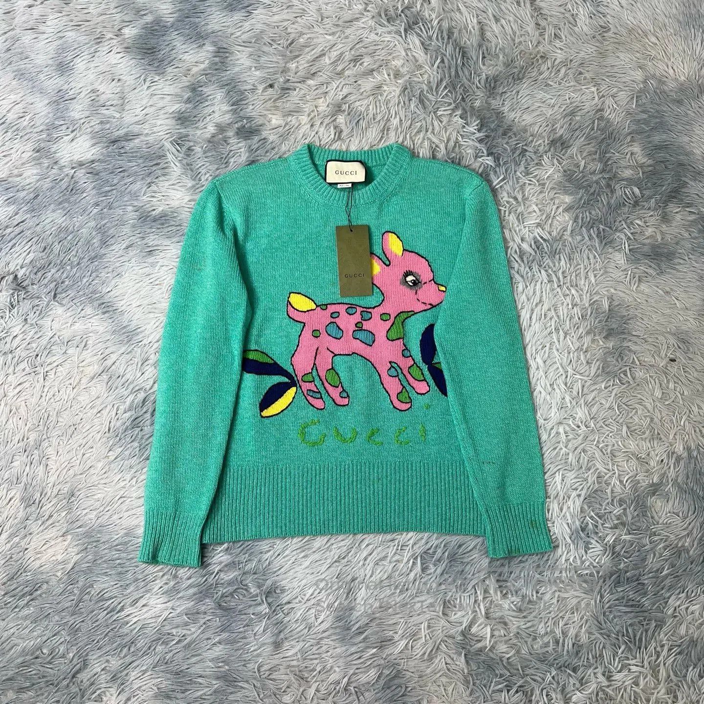 Gucci Gucci Women's Knit Sweater S. Size S / US 4 / IT 40 - 1 Thumbnail