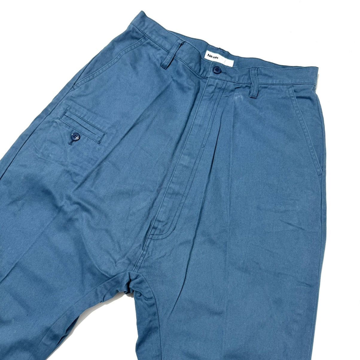Issey Miyake × Japanese Brand × Ne-Net Ne-net Issey Miyake Drop Crotch Pocket Pant Size US 29 - 4 Thumbnail