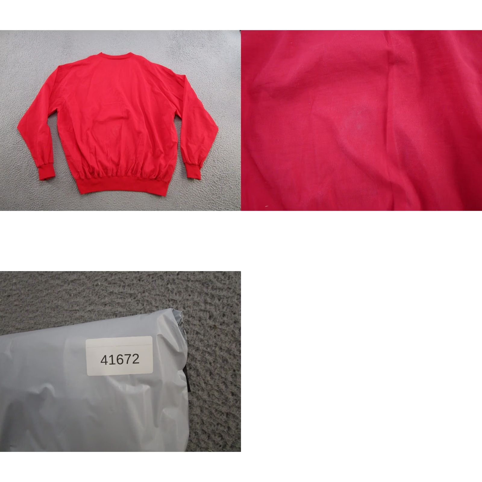 Madison Vintage Starbus Windbreaker Jacket XL Red USA Made Nike Shirt Size US XL / EU 56 / 4 - 9 Thumbnail