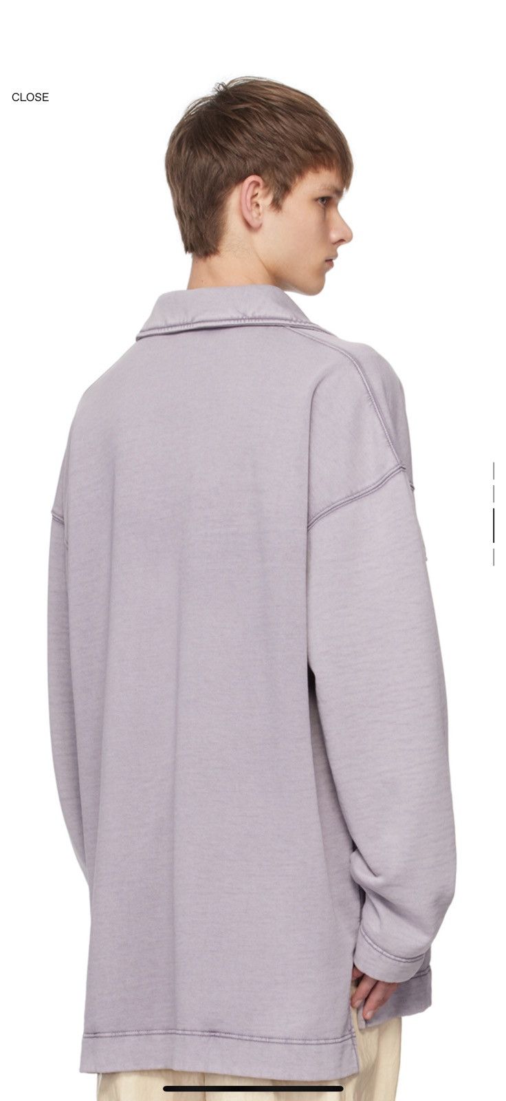 Dries Van Noten Oversized Polo Sweater/Sweatshirt Size US S / EU 44-46 / 1 - 3 Thumbnail