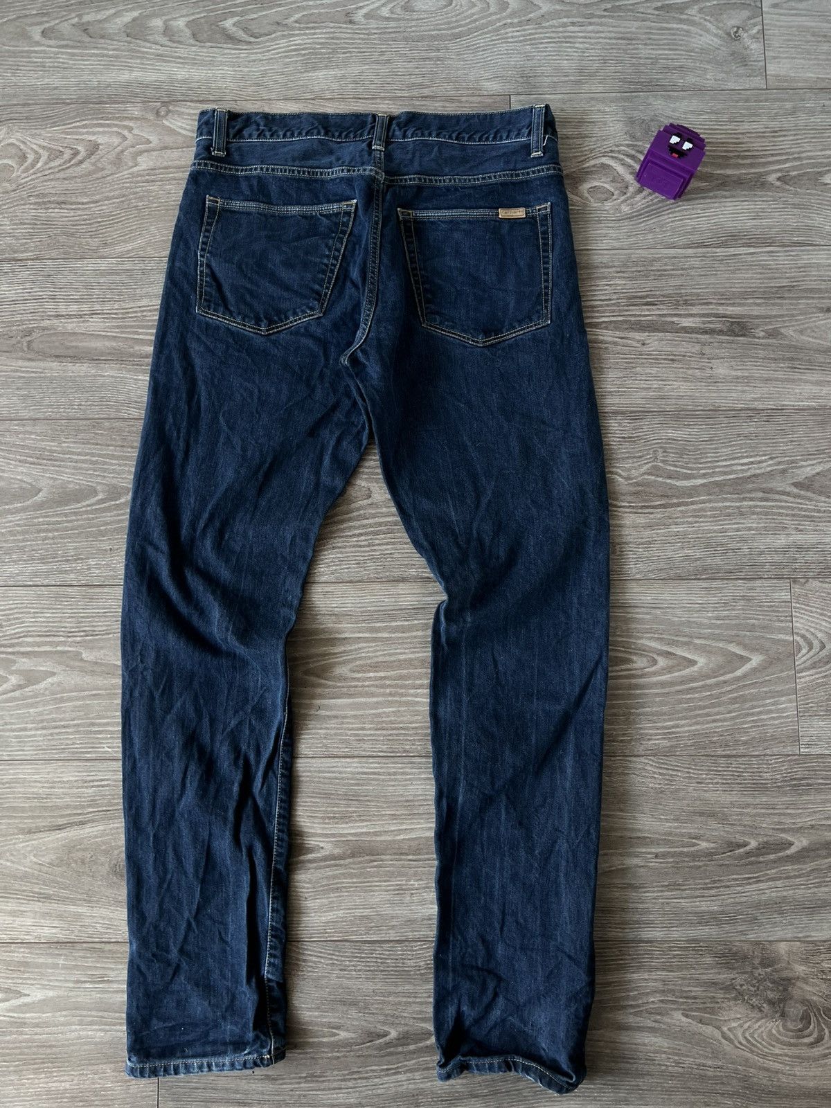 Carhartt Wip Carhartt WIP Blue Denim Selvage Vicious Pant Jeans Size US 32 / EU 48 - 17 Thumbnail