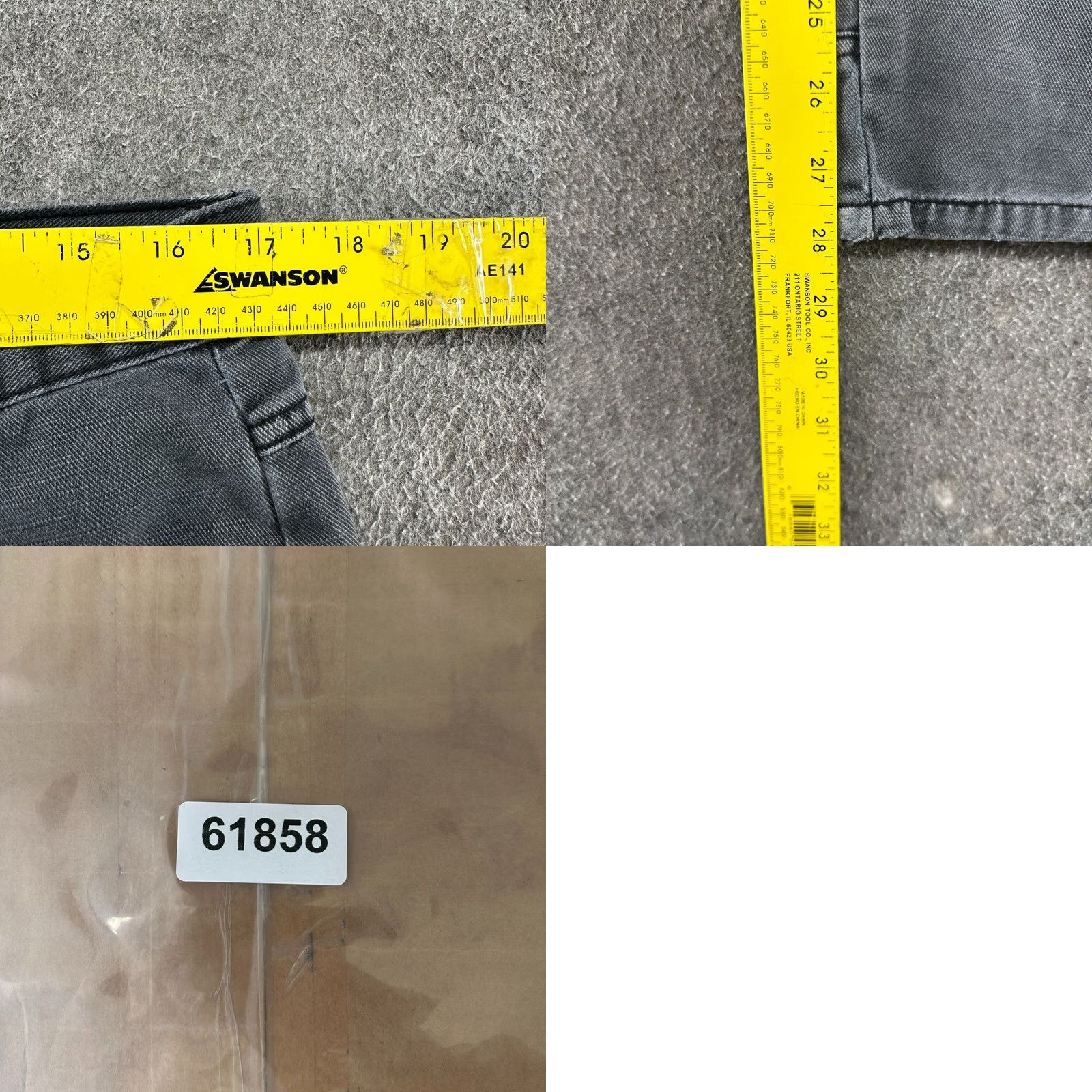 Vintage VINTAGE No Boundaries Jeans Men 34x30 Black Denim Straight 5-Pocket Distressed Rise Mid Inseam 30 Regular Shirt? Size US 34 / EU 50 - 10 Thumbnail