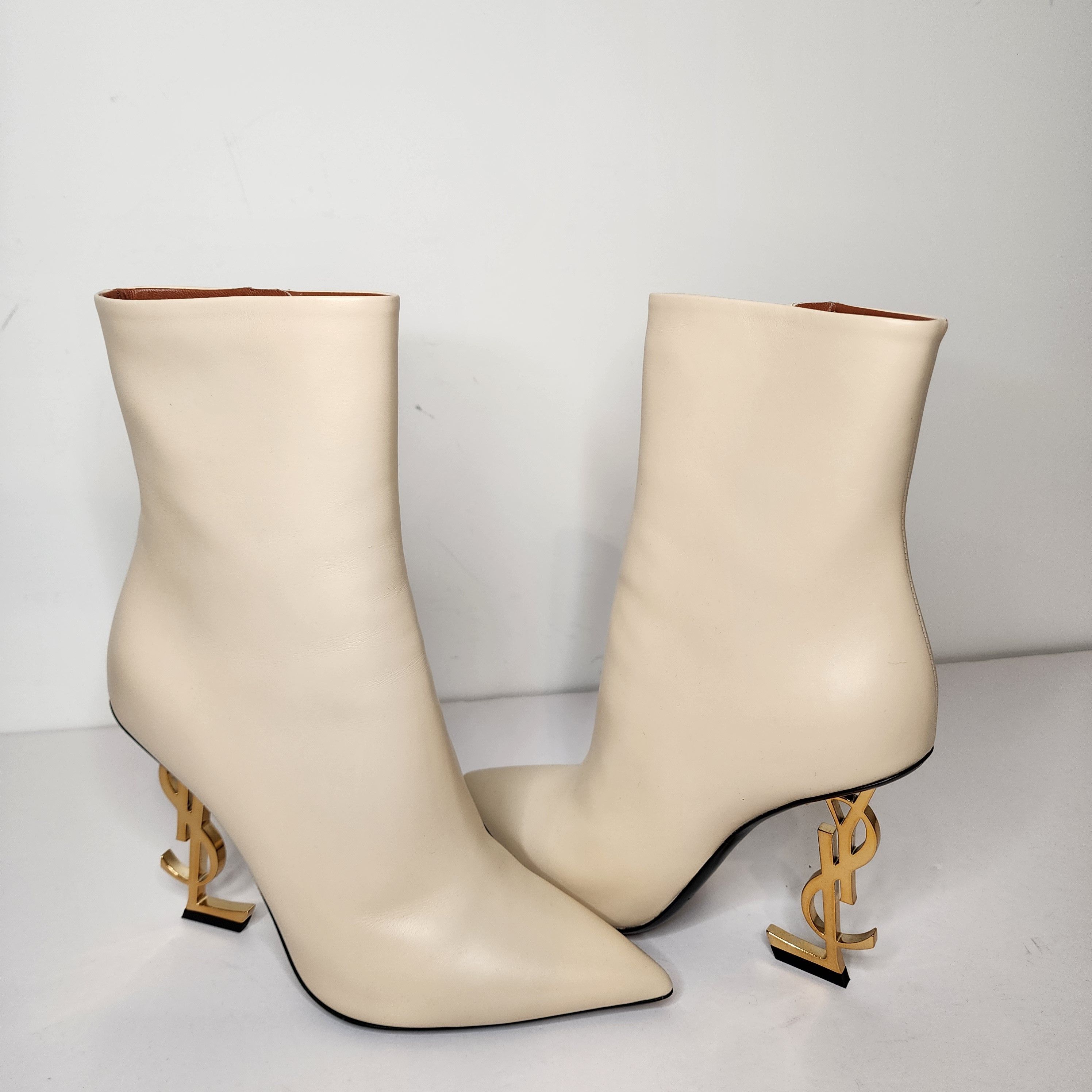 Yves Saint Laurent Yves Saint Laurent Opyum Leather boots Size US 8 / IT 38 - 5 Thumbnail