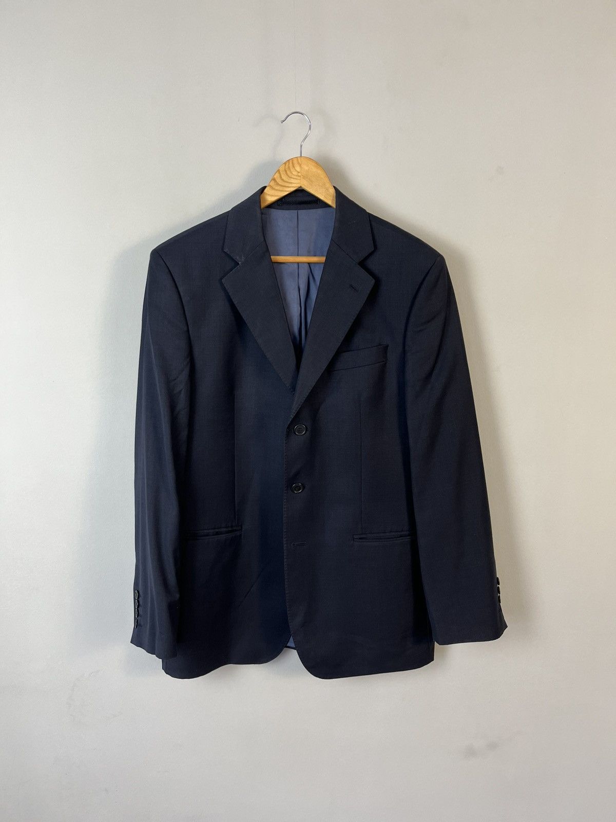 Ermenegildo Zegna × Vintage Ermenegildo Zegna Luxury Classic Wool Blazer Jacket Size 40R - 1 Thumbnail