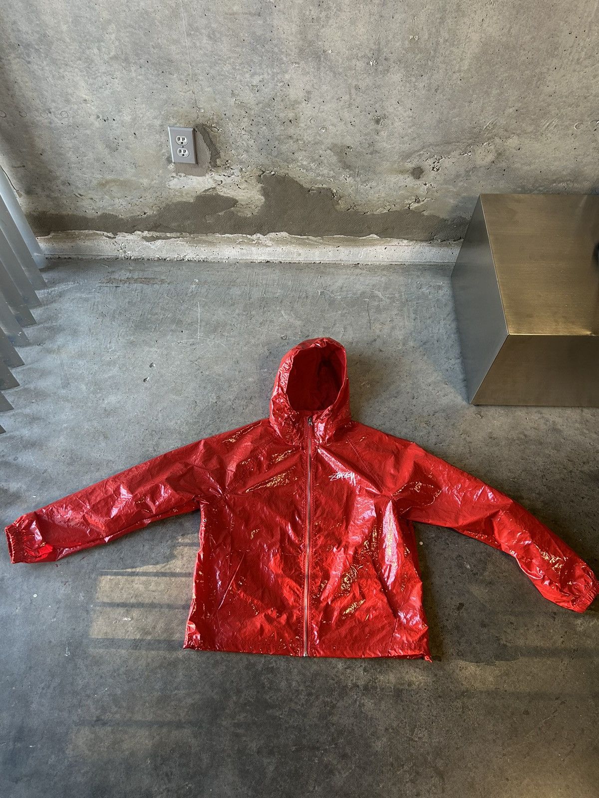 Stussy Stussy Beach shell coated ripstop jacket | Grailed