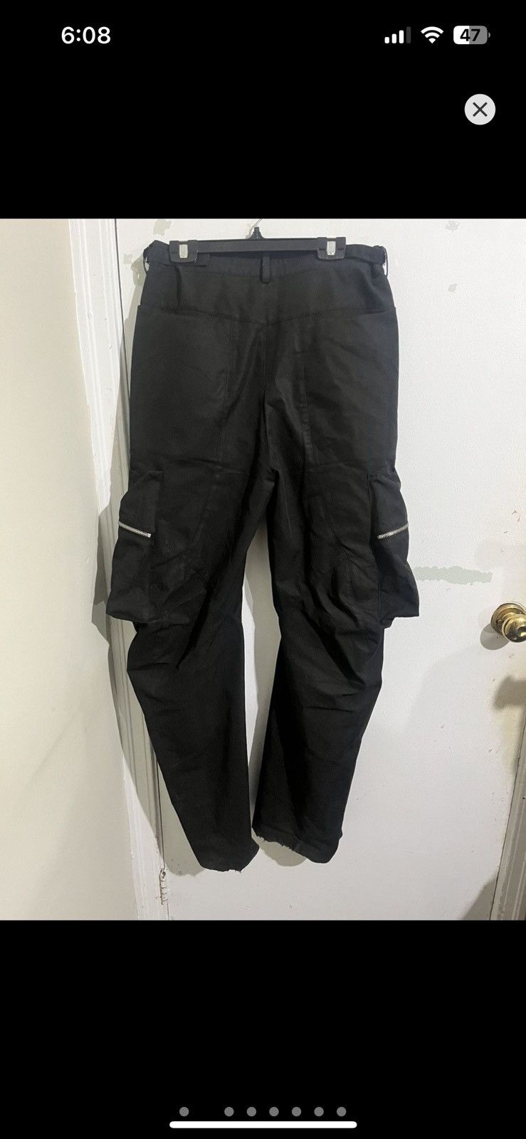 Vuja De Bondage Cargo カーゴパンツ size S ブラック Japanese Brand × Streetwear × Vuja De Vuja De Bondage Cargo