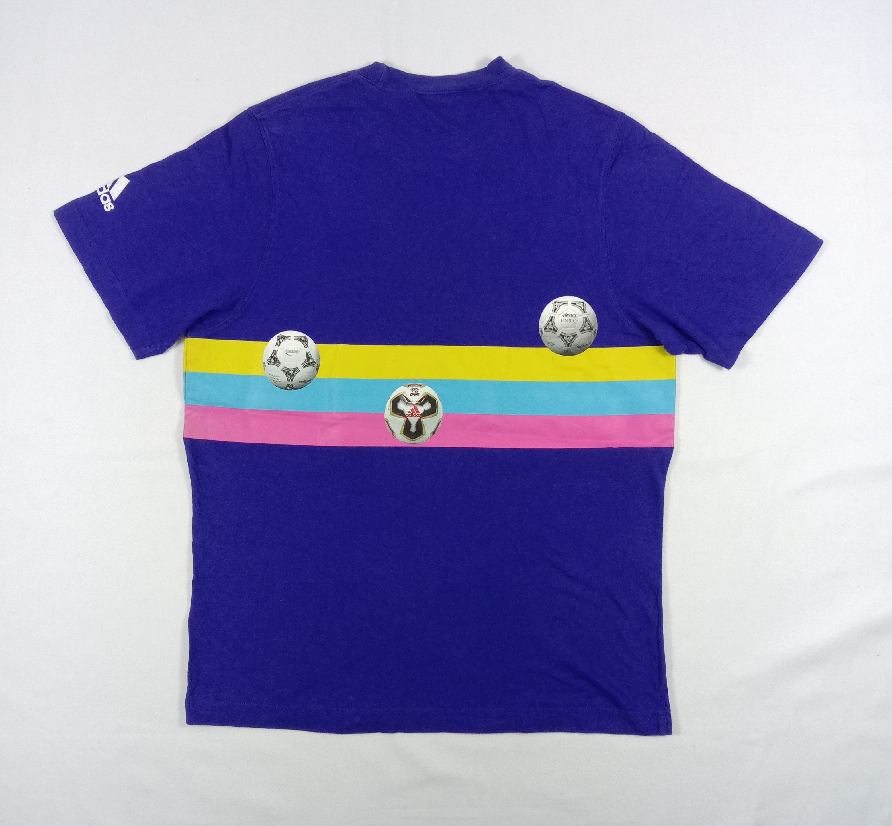 Adidas Vintage Adidas Kirin Samurai Blue 06 Fifa World Cup T Shirt Size US M / EU 48-50 / 2 - 5 Thumbnail
