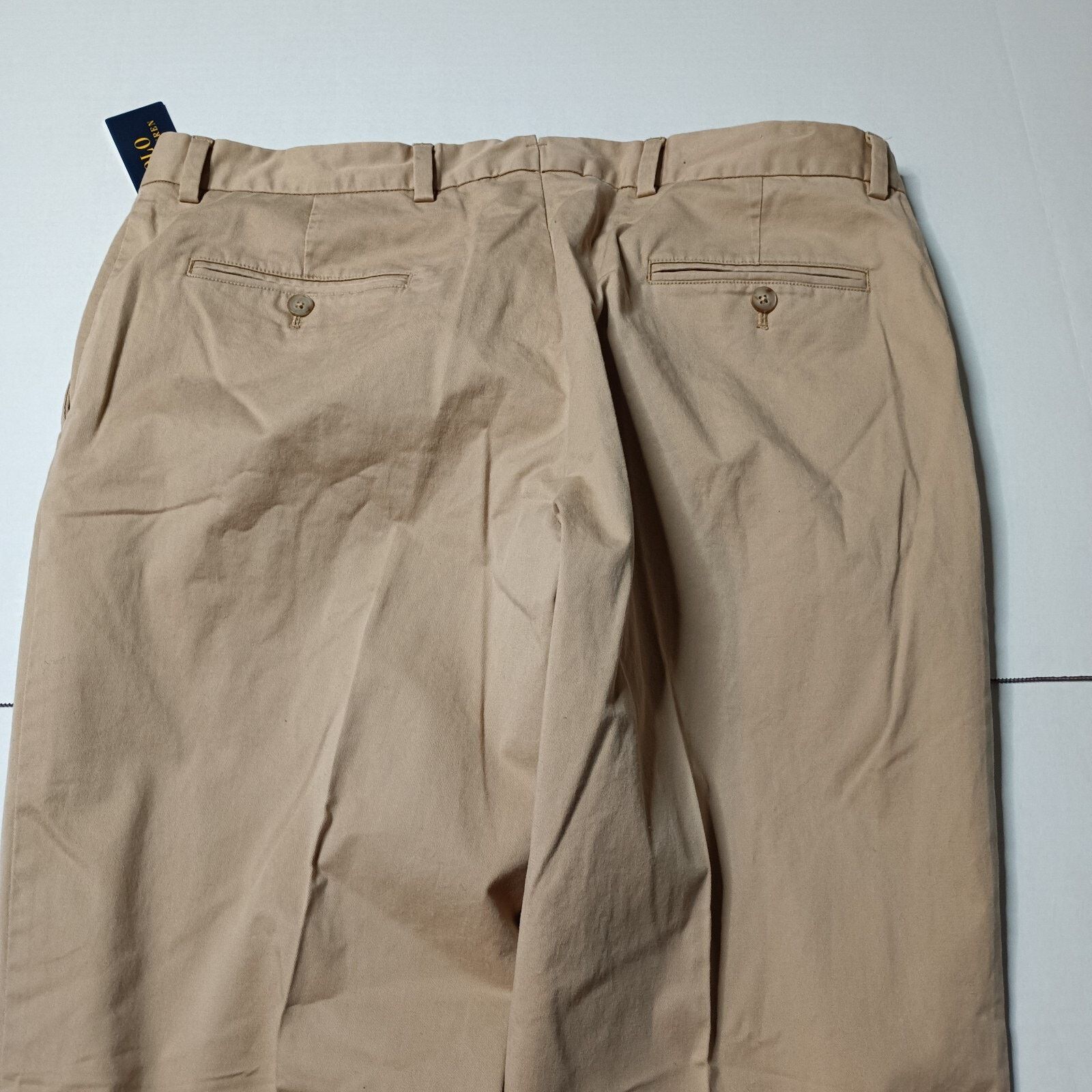 Polo Ralph Lauren Polo Ralph Lauren Chino Pants Men's 38x34 Stretch Tan Beige Size US 38 / EU 54 - 6 Thumbnail