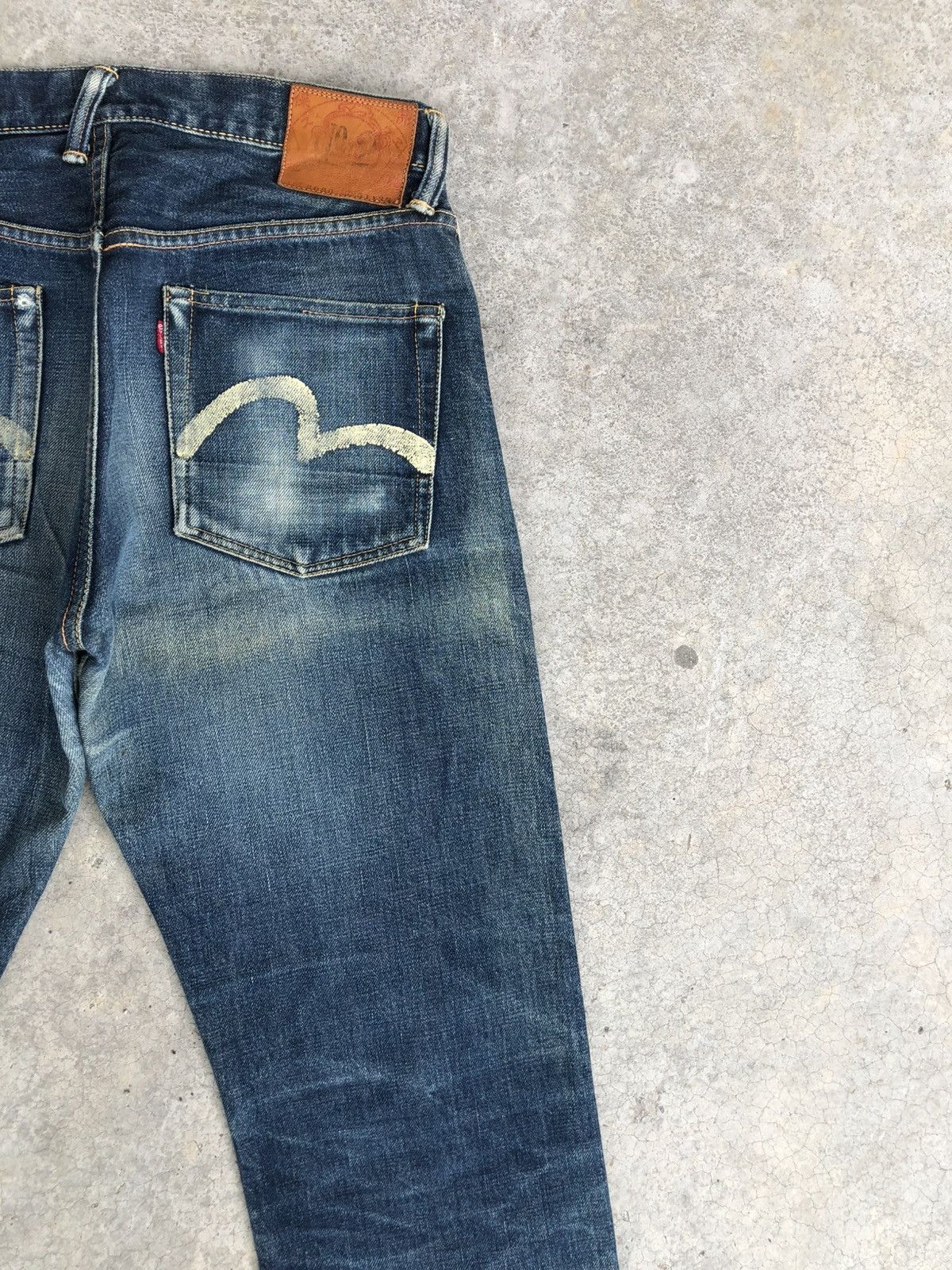 Evisu Vintage Evisu No 2 Distressed Jeans Selvedge Denim Size US 32 / EU 48 - 10 Thumbnail