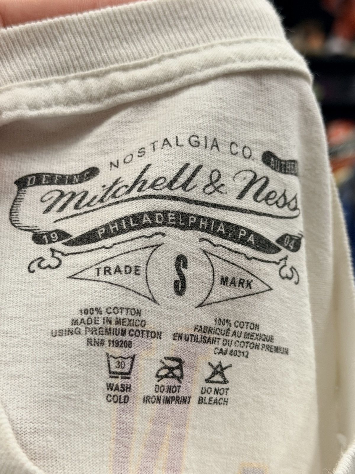 Mitchell & Ness Mitchell N Ness T-Shirt Size US S / EU 44-46 / 1 - 3 Thumbnail