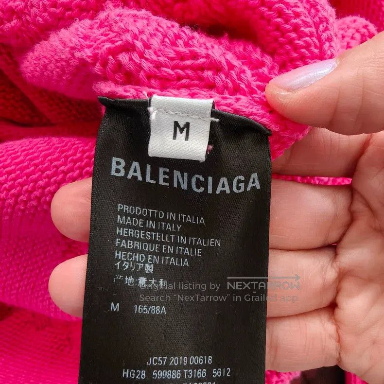 Balenciaga Balenciaga All-over Print Bullet Screen Knit Sweater Size US M / EU 48-50 / 2 - 4 Thumbnail