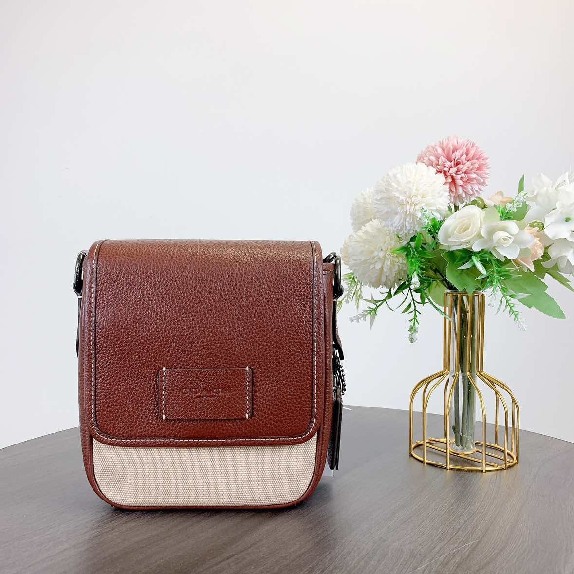 Coach Coach CR236 Lucas Crossbody IN Natural Multi Size ONE SIZE - 2 Thumbnail