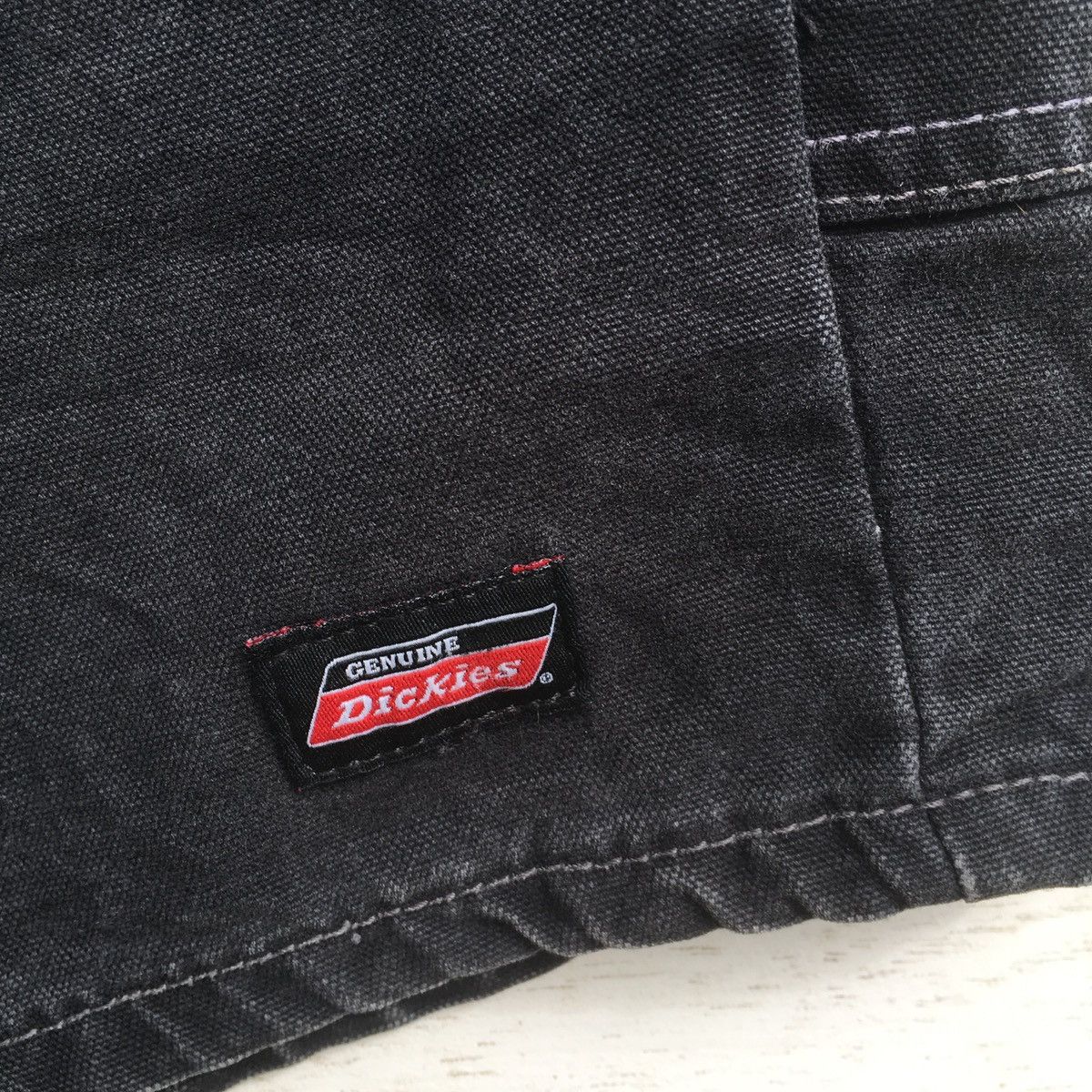 Dickies × Vintage SUN FADED VINTAGE DICKIES DISTRESSED CARPENTER JORTS Size US 35 - 8 Thumbnail