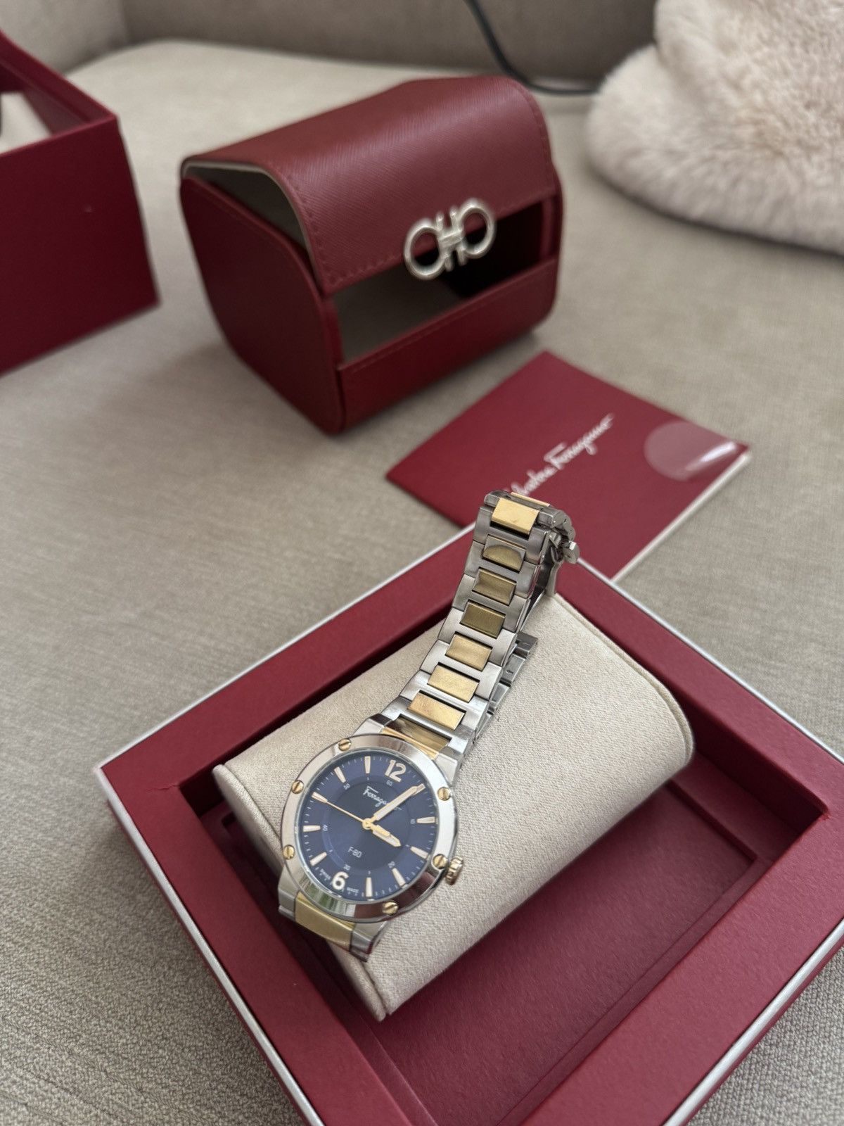 Salvatore Ferragamo Salvatore Ferragamo F-80 watch🔥 Size ONE SIZE - 11 Thumbnail