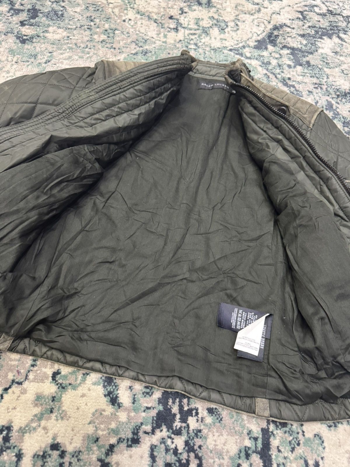 Ralph Lauren RALPH LAUREN QUILTED PADDED BONDAGE JACKET Size XS / US 0-2 / IT 36-38 - 5 Thumbnail
