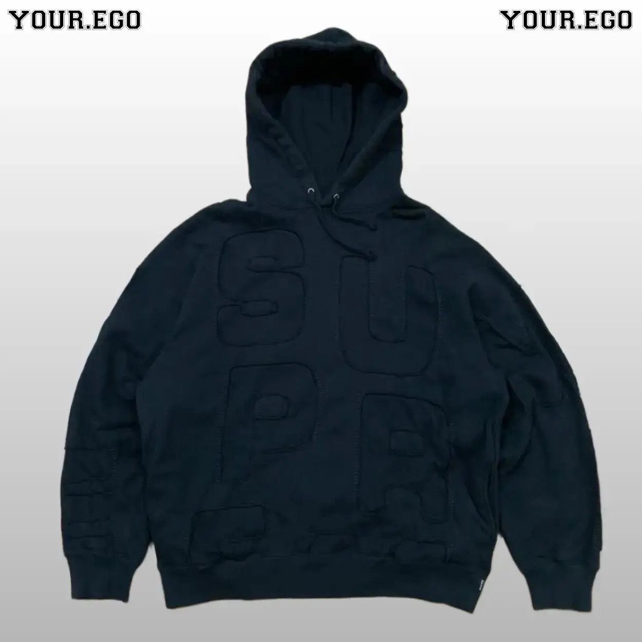 【Supreme】CutoutLettersHoodedSweatshirt Supreme Cutout Letters Hooded Sweatshirt (SS20) - $188