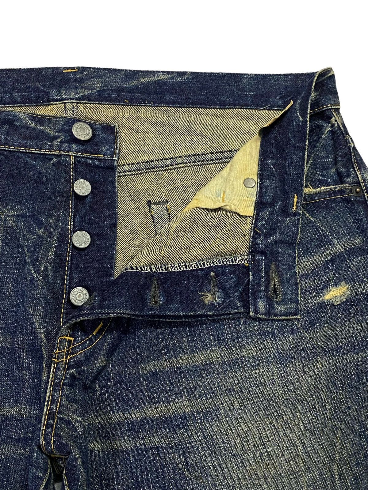 Hysteric Glamour Hysteric Glamour Flare Ripped Distressed Jeans Size US 35 - 14 Thumbnail