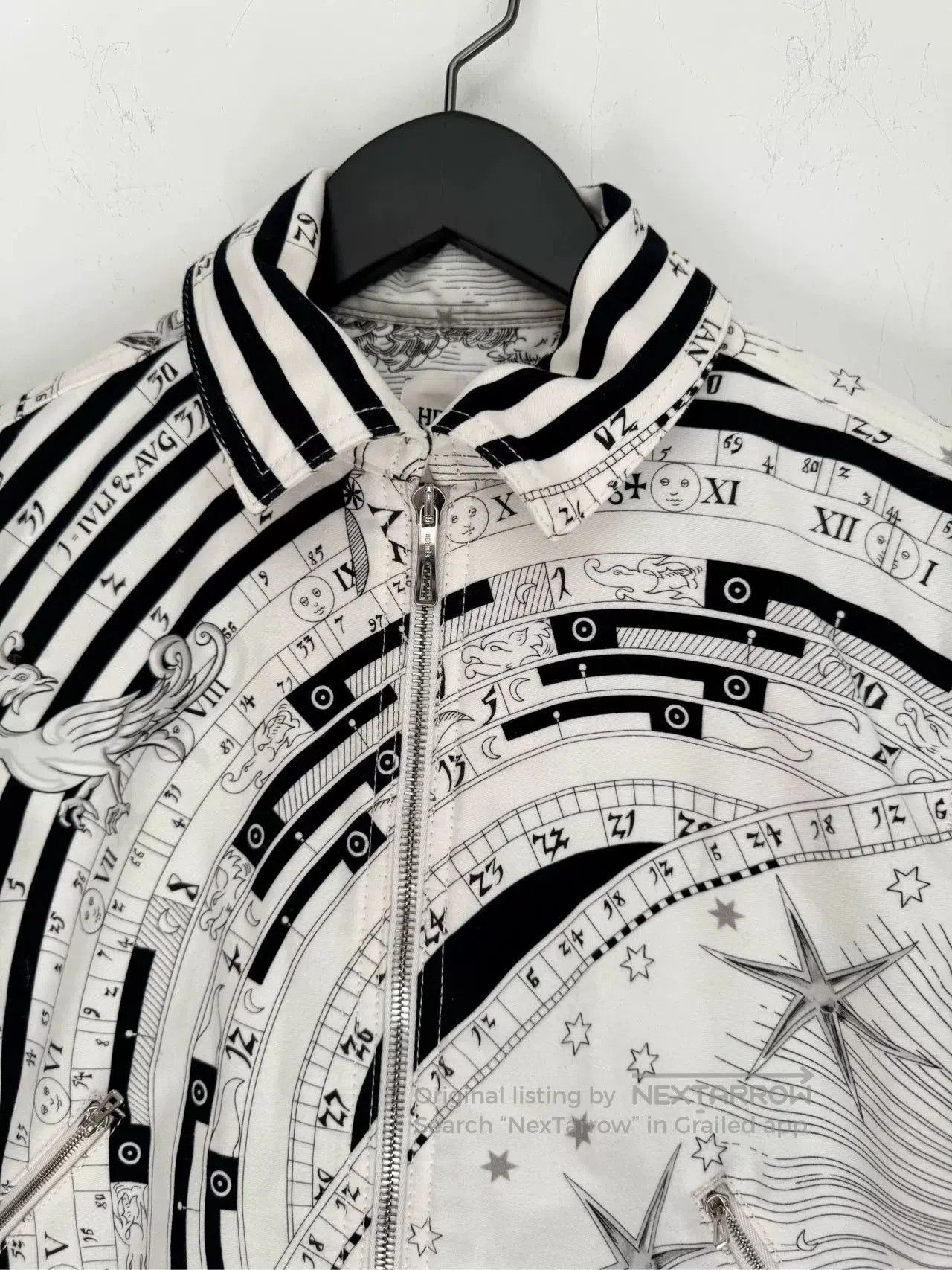 Hermes Hermes Astrology Quilted Cashmere Jacket. Size XS / US 0-2 / IT 36-38 - 4 Thumbnail