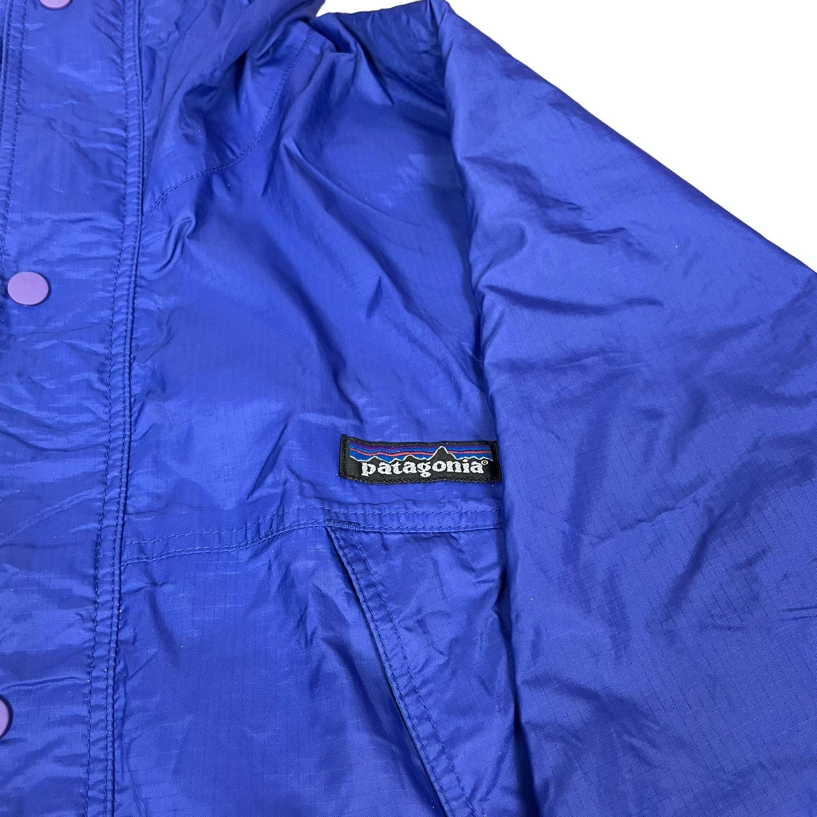 Patagonia Patagonia Men's Blue Full Zip Hooded Windbreaker Jacket Size US M / EU 48-50 / 2 - 4 Thumbnail
