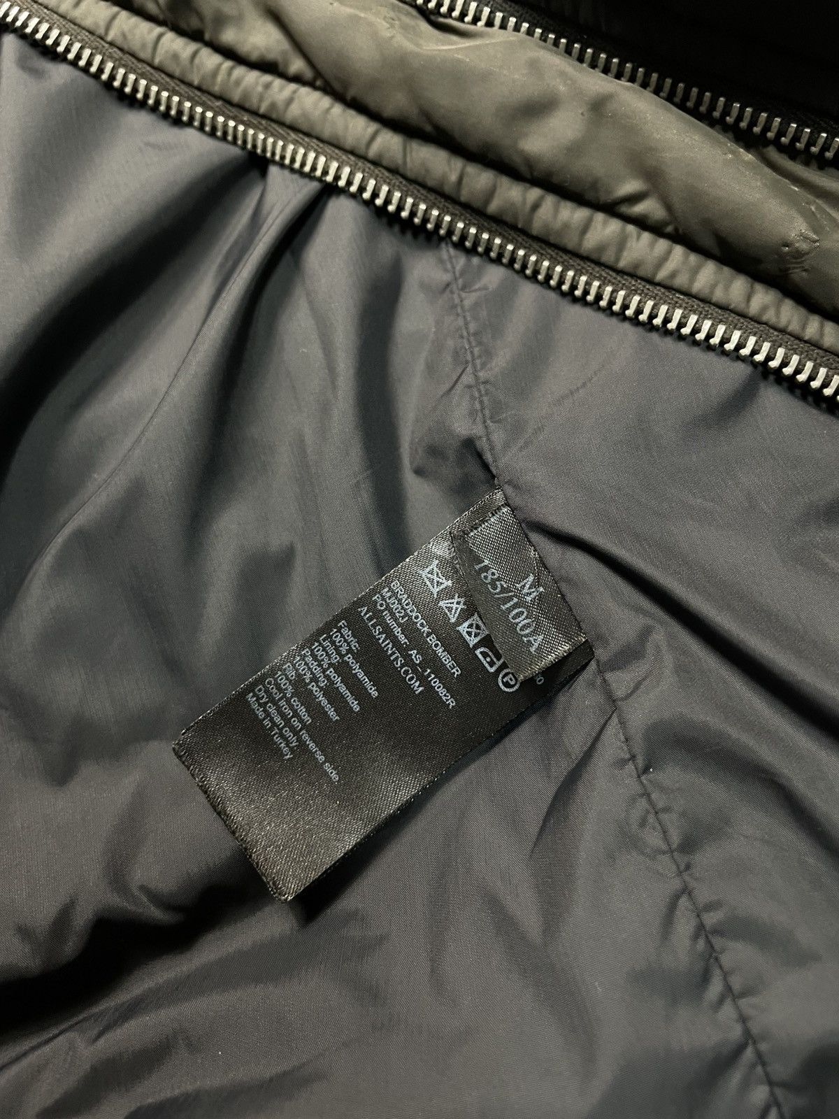 Allsaints AllSaints Double Zip Vtg Y2K Archive Suede Bmbr Jkt L Size US M / EU 48-50 / 2 - 13 Thumbnail