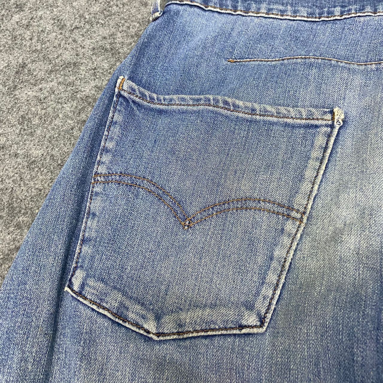 Levi's 💥Best Offer💥Vintage Levis Engineering Distressed Denim Size US 33 - 14 Thumbnail