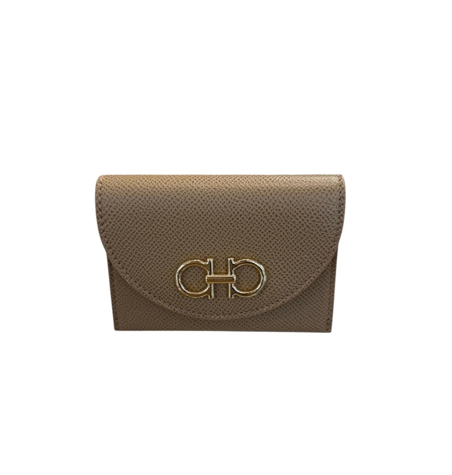 Salvatore Ferragamo Ferraragamo Leather Card Wallet Size ONE SIZE - 1 Thumbnail