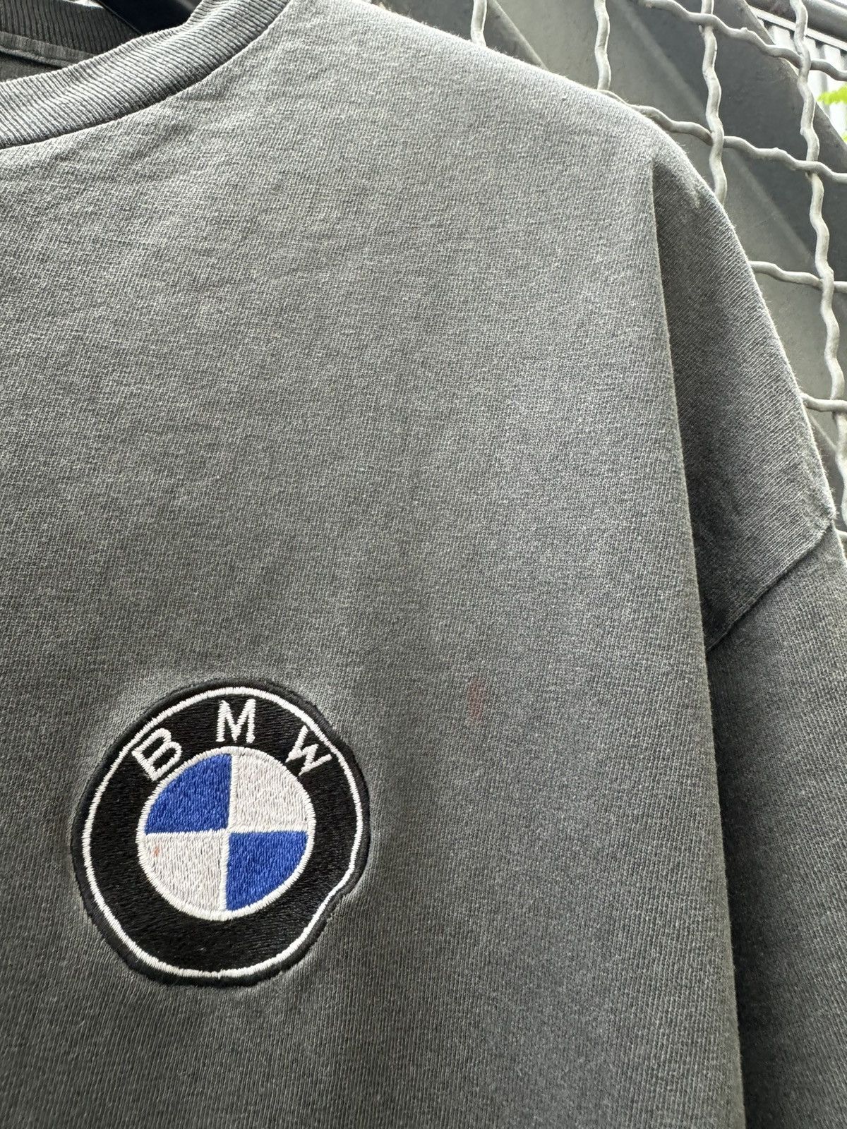 Hanes Vintage 90s BMW Hanes Y2K Faded T Shirt Size US XXL / EU 58 / 5 - 3 Thumbnail