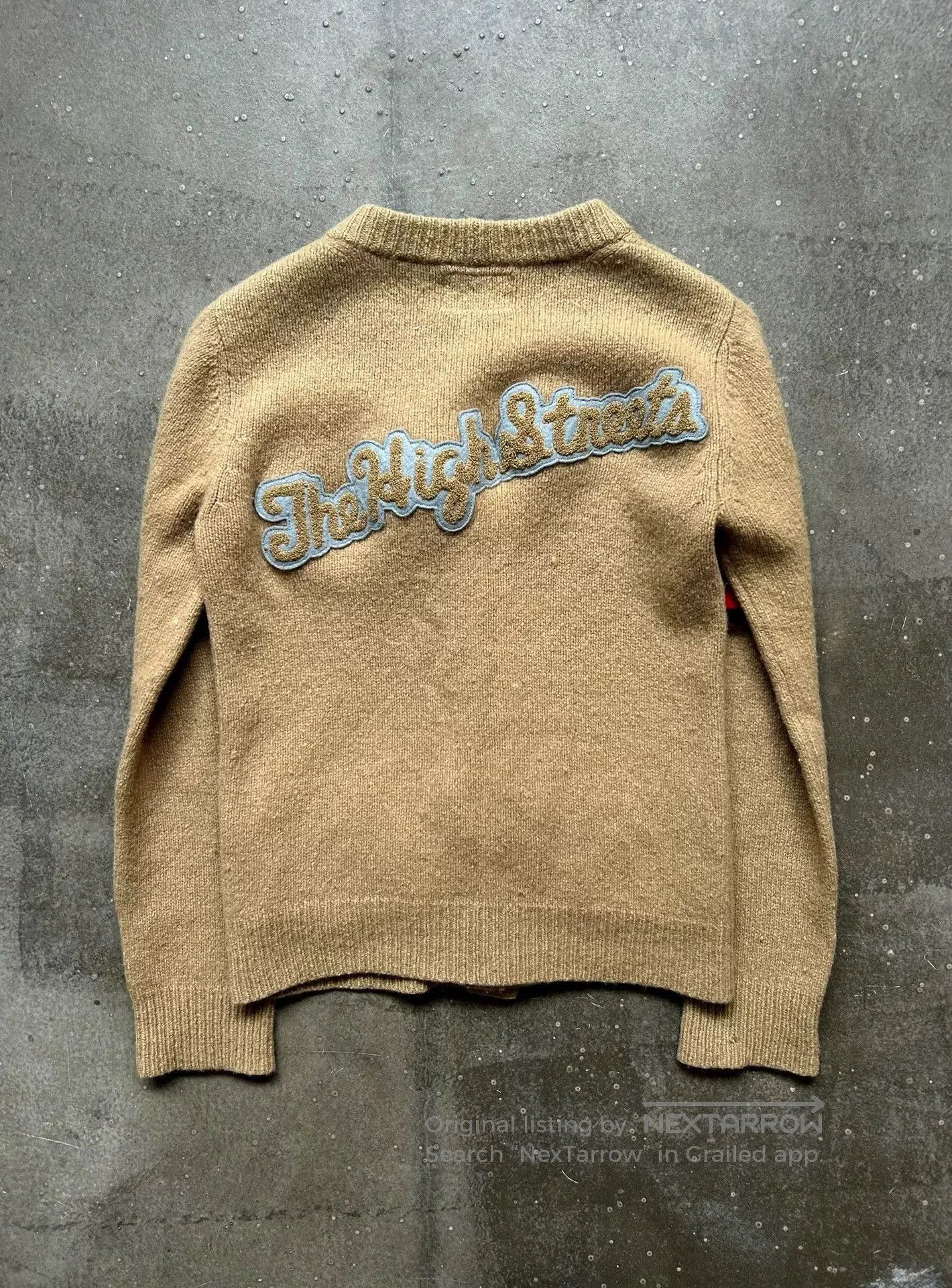 Number (N)ine number nine knitted cardigan in beige. Size US M / EU 48-50 / 2 - 2 Thumbnail