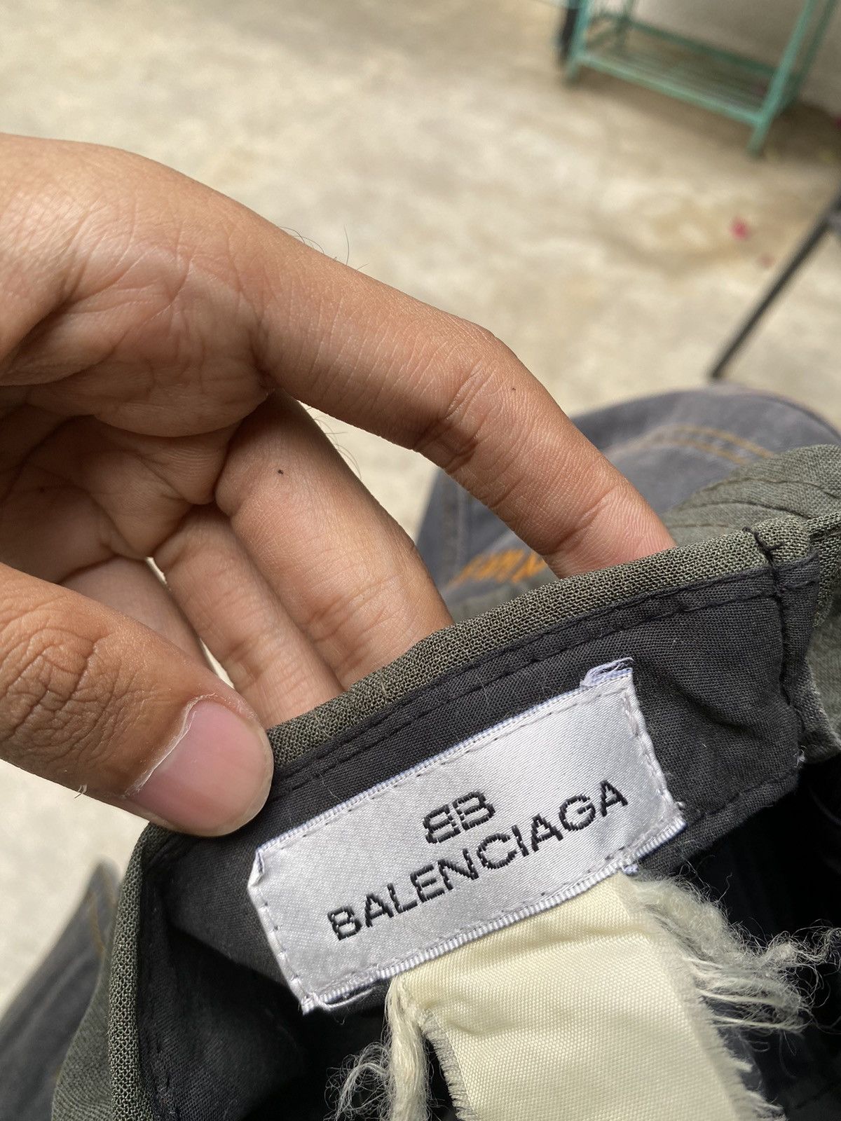 Balenciaga × Vintage 💥Green💥Balenciaga Golf Hat Size ONE SIZE - 5 Thumbnail