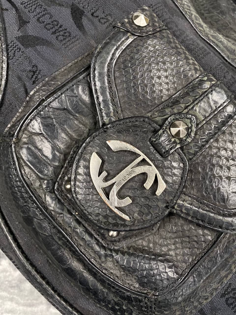 Just Cavalli Just Cavalli Leather Handbag Women Black Size ONE SIZE - 4 Thumbnail