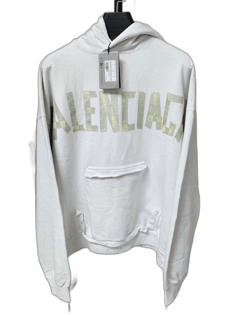 Balenciaga Balenciaga TAPE Hoodie with Original Tags Size US XXS / EU 40 - 1 Thumbnail