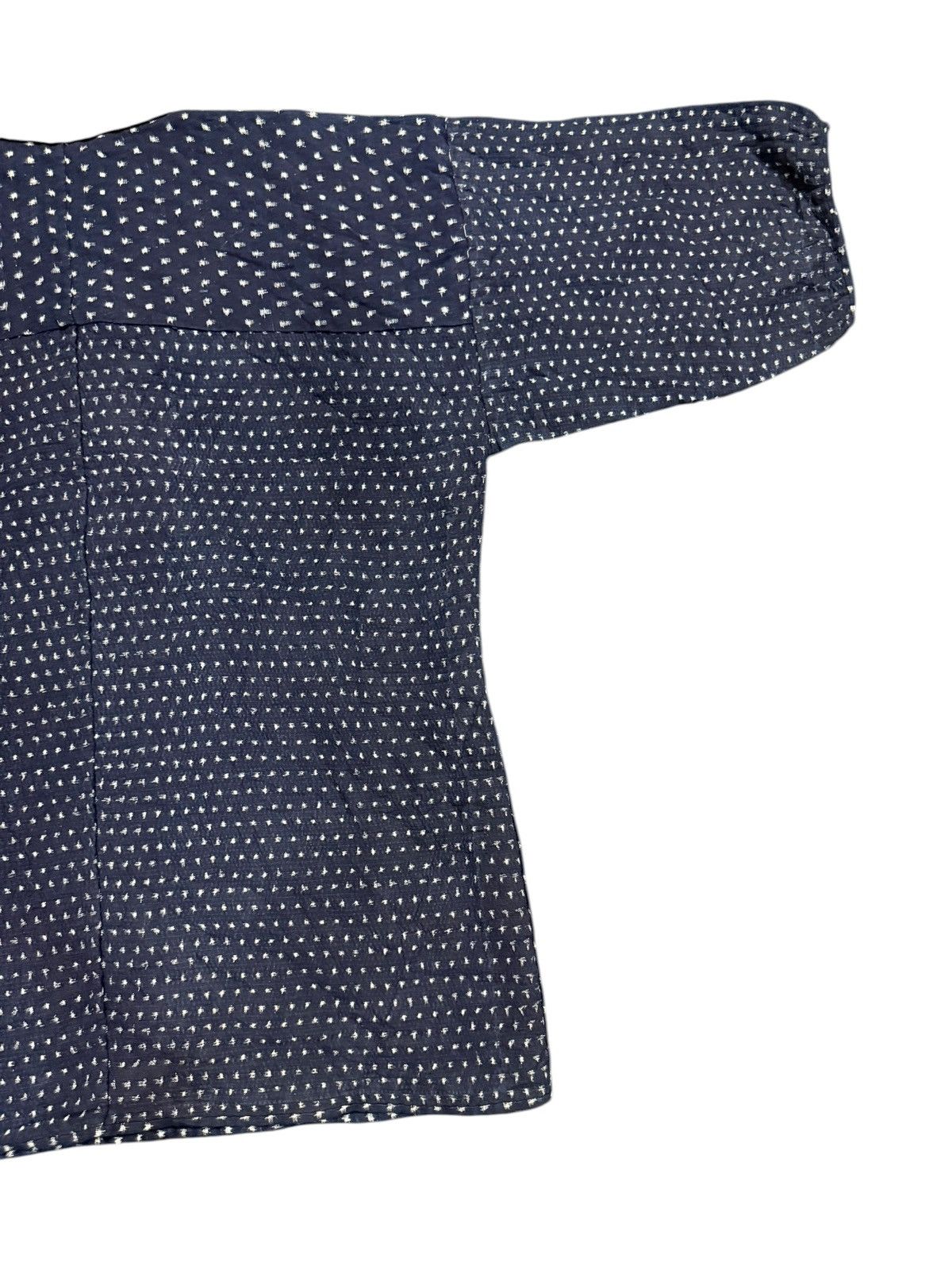 Blue Blue Japan JAPANESE STYLE KIMONO INDIGO JACKET BUTTON LESS Size US M / EU 48-50 / 2 - 8 Thumbnail
