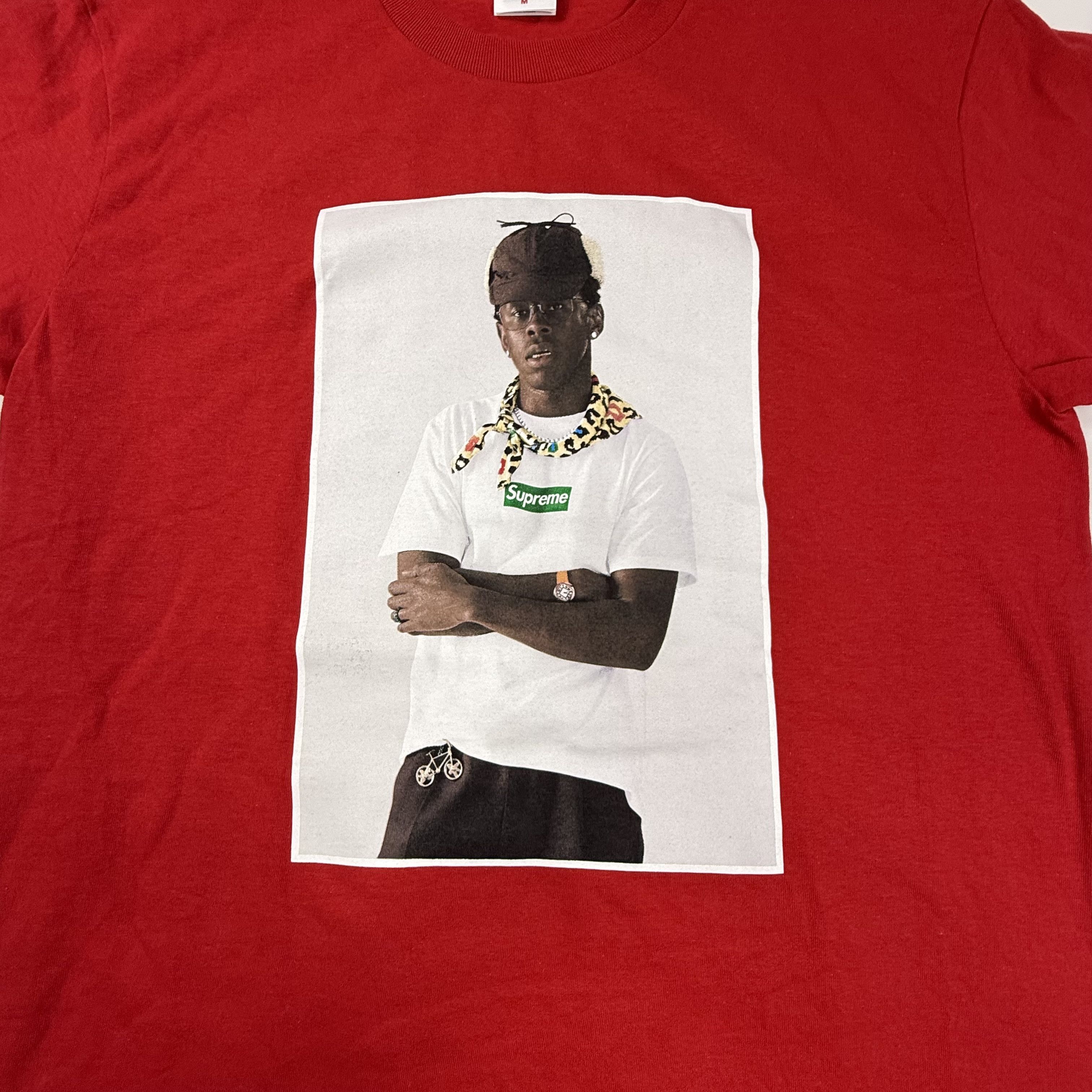Supreme Supreme Tyler The Creator Photo Tee Red Graphic T-Shirt Size US M / EU 48-50 / 2 - 2 Thumbnail