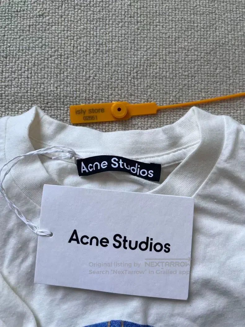 Acne Studios Acne Studios Face Expression Bear Print Crewneck Short Sle Size US XS / EU 42 / 0 - 5 Thumbnail