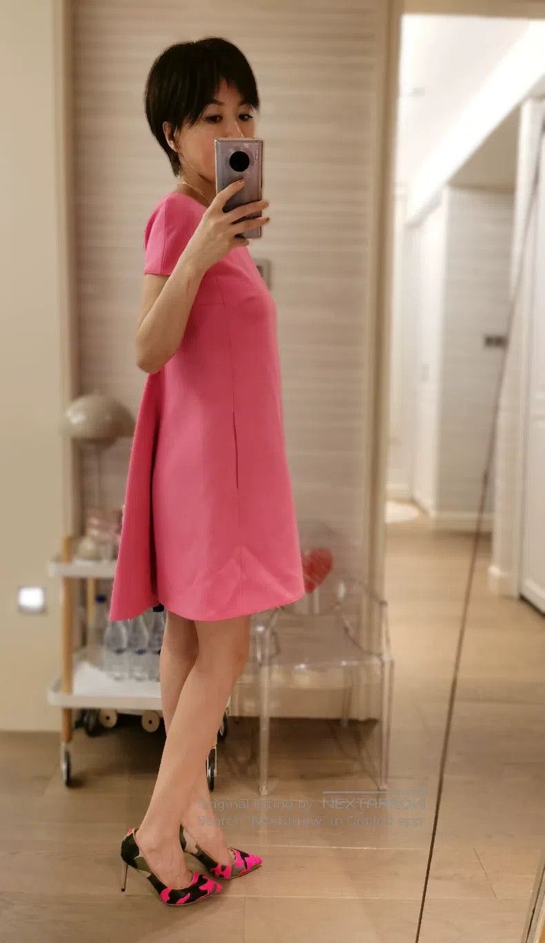 Other Valentino Woolen dress with bow decoration Size S / US 4 / IT 40 - 6 Thumbnail