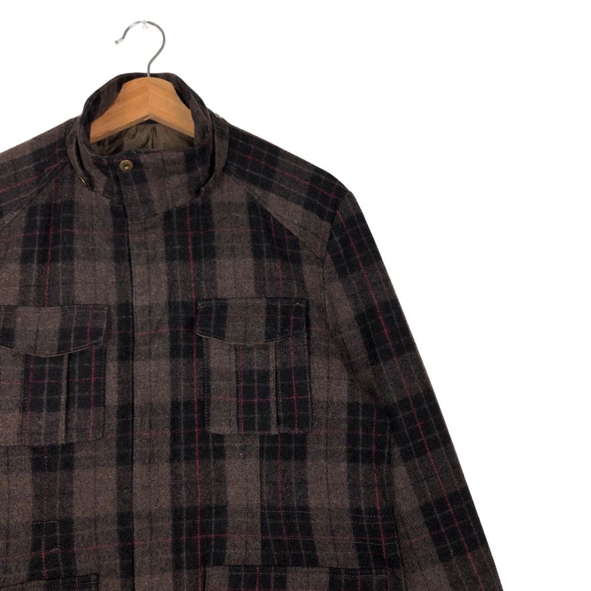 Other 🔥Biker Jacket Tartan Design Punk A.V.V Homme Japan Made Size US M / EU 48-50 / 2 - 6 Thumbnail