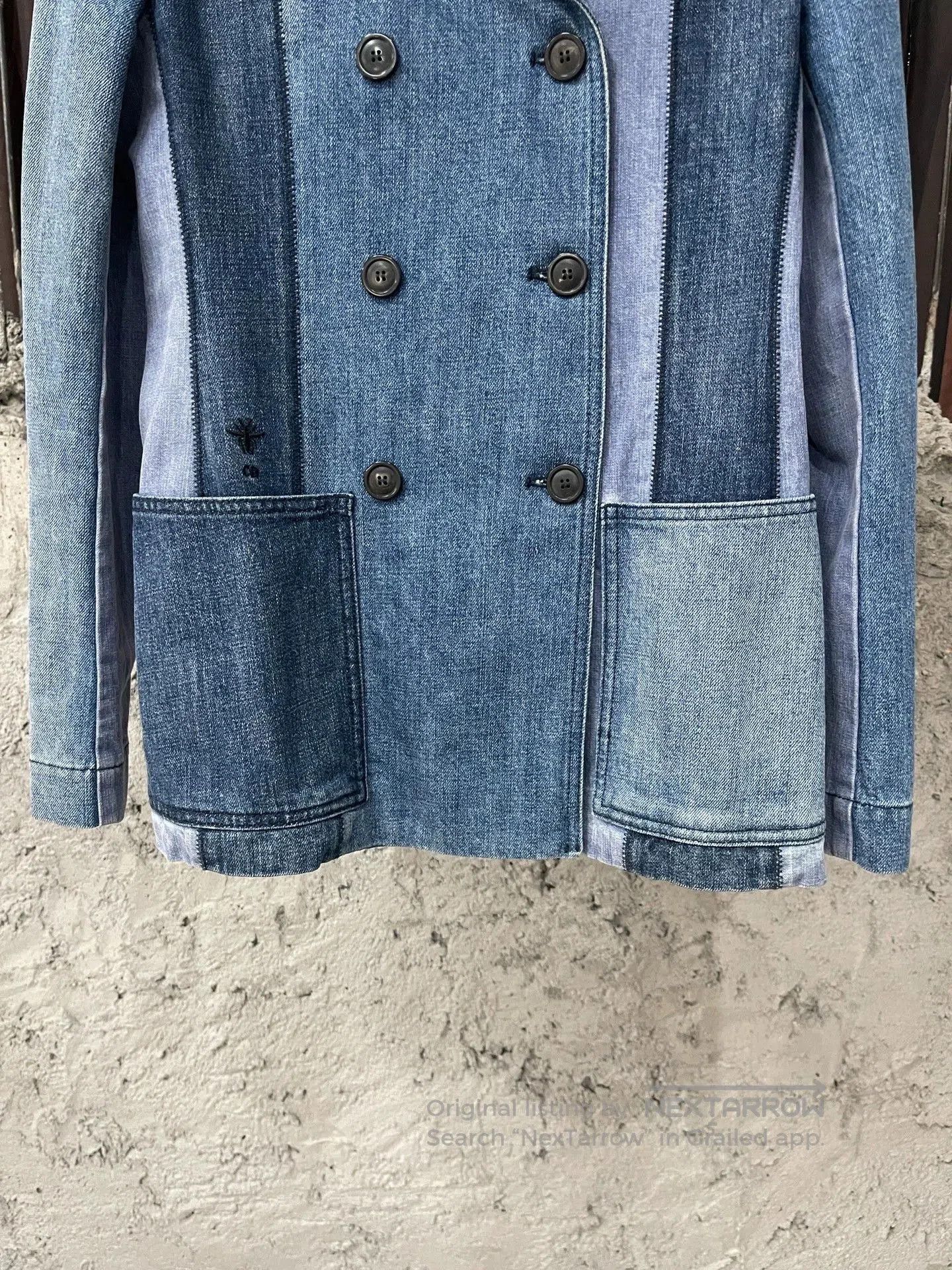 Dior Dior Double-Breasted Denim Jacket. Size US S / EU 44-46 / 1 - 4 Thumbnail