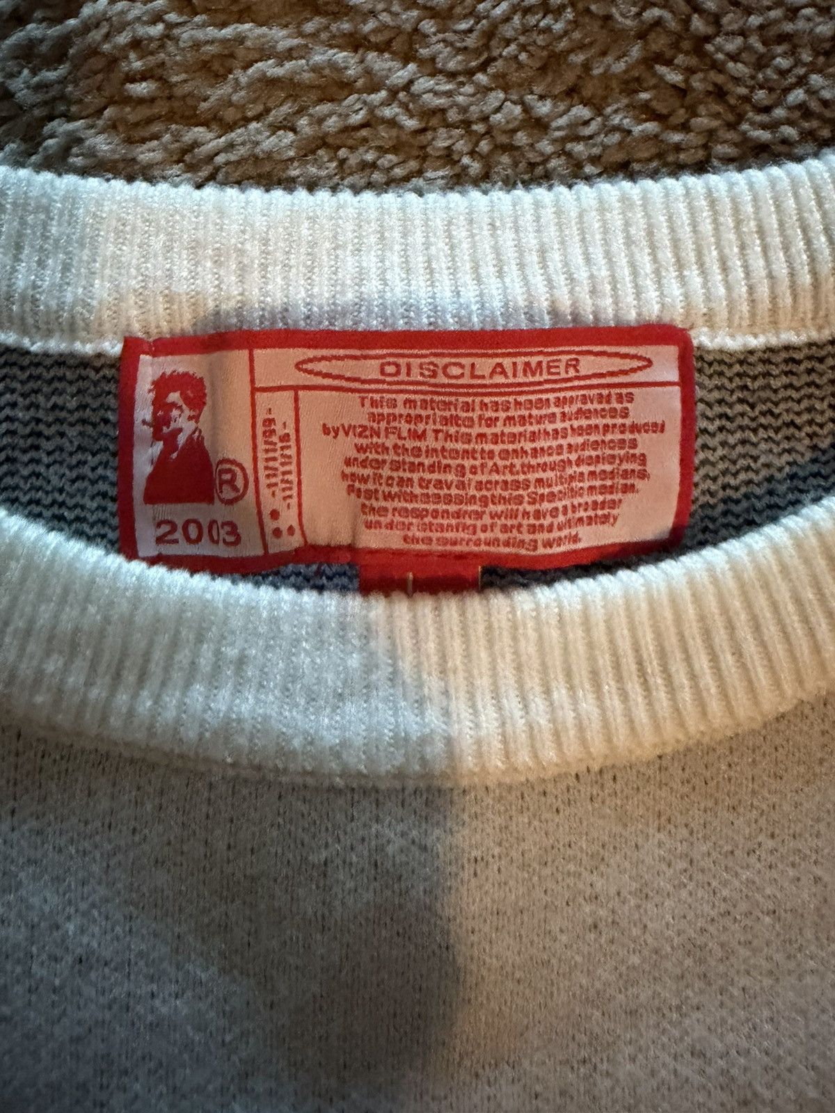 Other Tyler Durden Fight club sweater Size US L / EU 52-54 / 3 - 3 Thumbnail