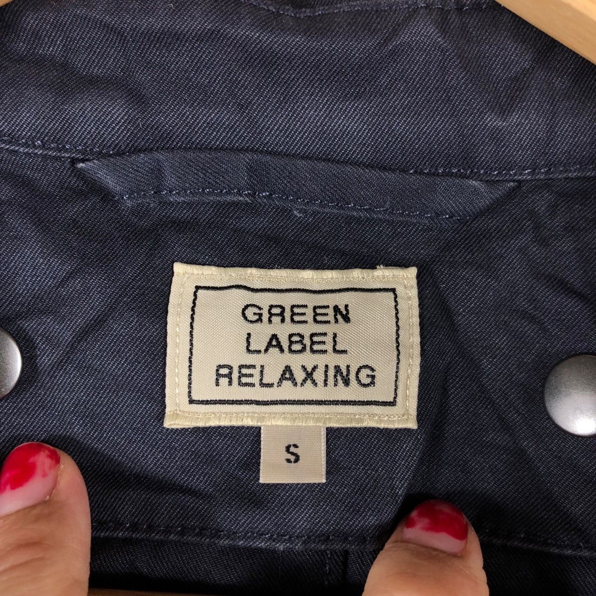United Arrows UNITED ARROWS Green Label Relaxing Stripes Pea Coat Blazer Size 36R - 4 Thumbnail