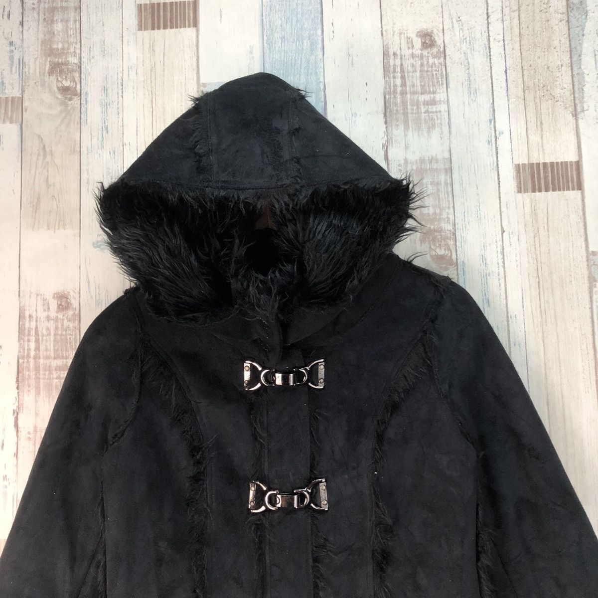 Japanese Brand Vintage Sex & Glamorous Fur Jacket Size S / US 4 / IT 40 - 4 Thumbnail