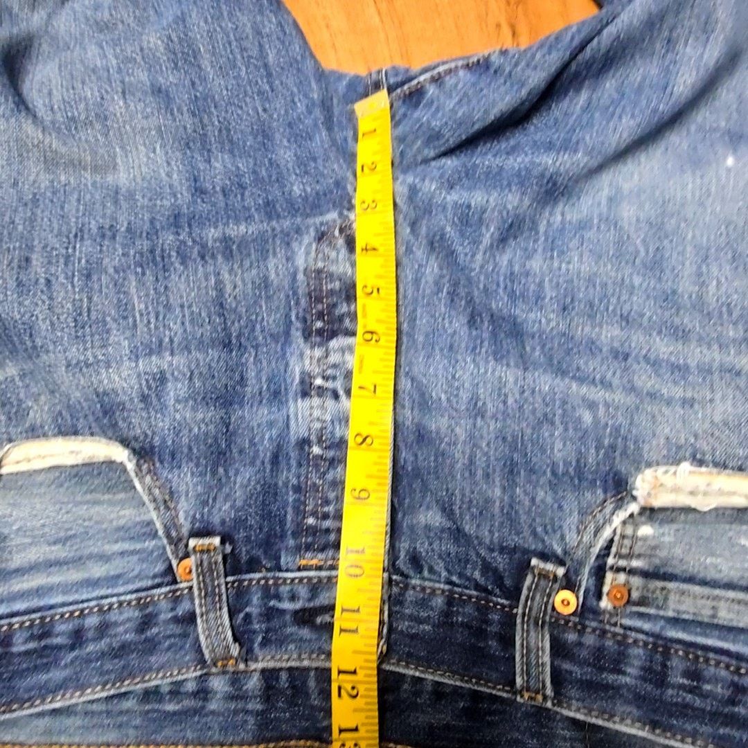 Levi's Levi's 501 Jeans Button Fly Faded Blue Denim 34x34 Size US 34 / EU 50 - 12 Thumbnail